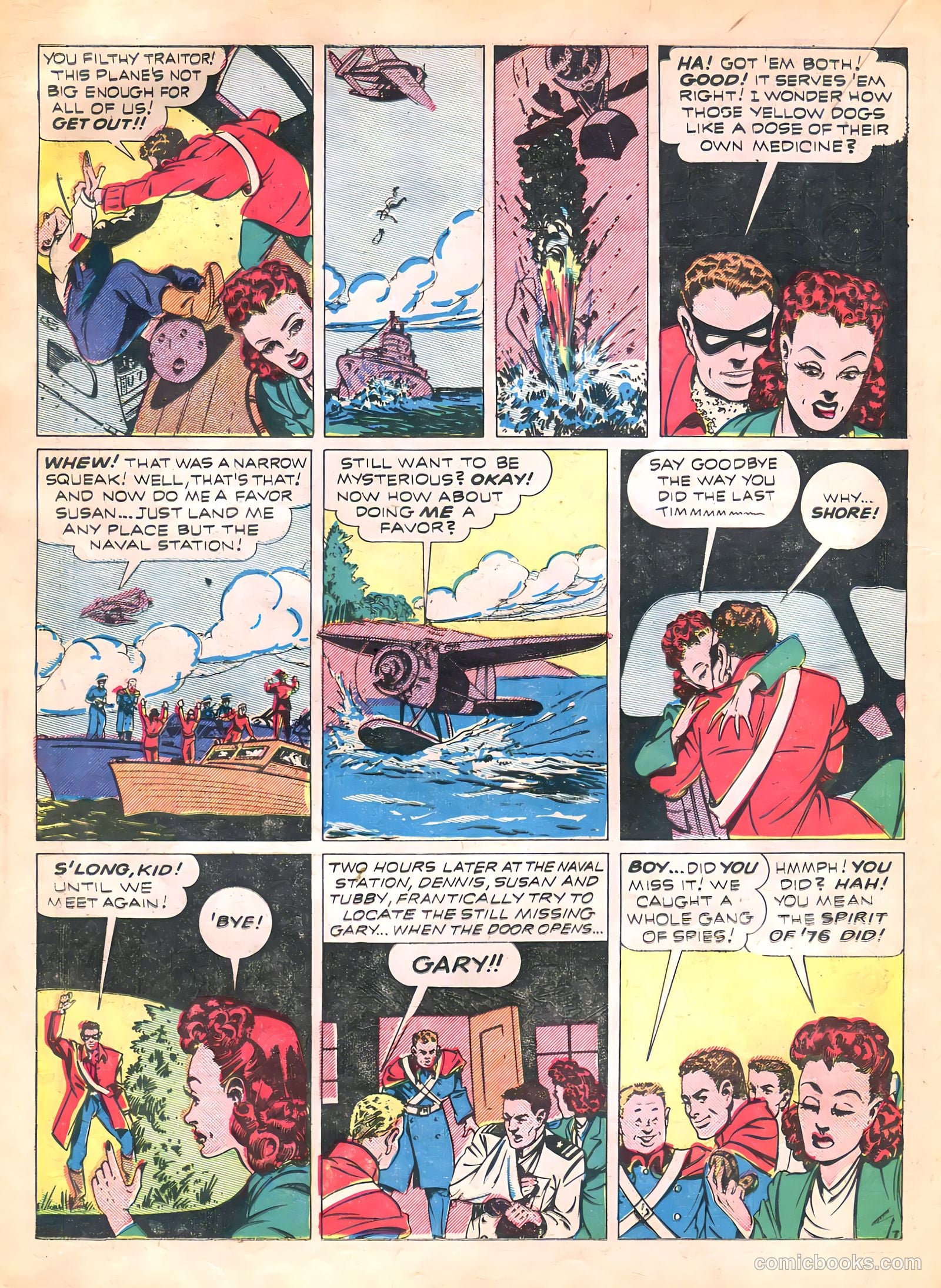 The Green Hornet #9 (1942, Family Comics Inc.) — page 10 of 49