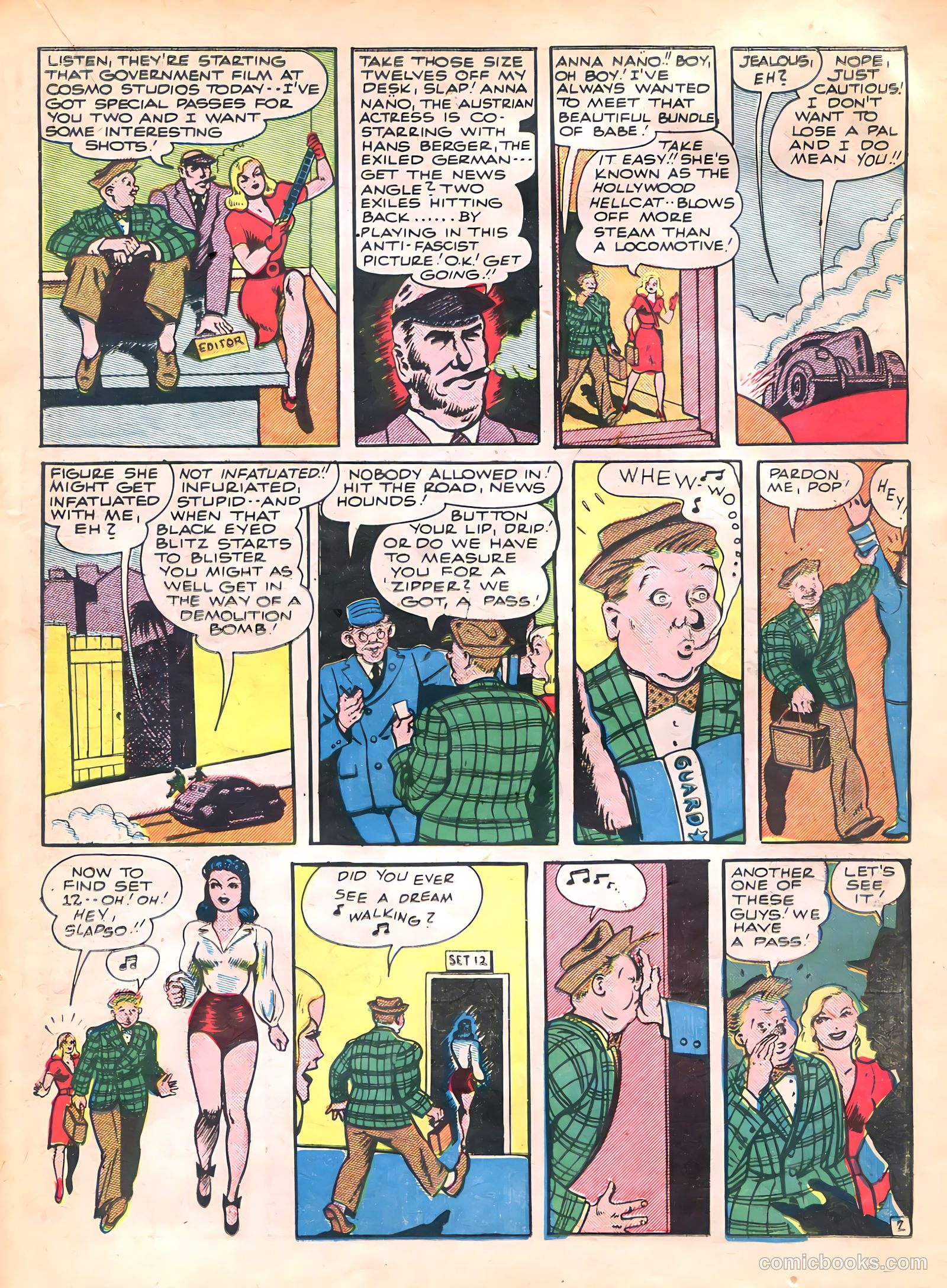 The Green Hornet #9 (1942, Family Comics Inc.) — page 13 of 49