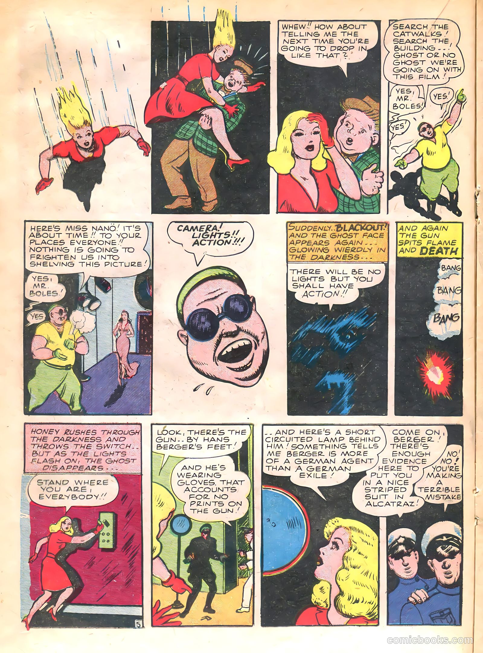 The Green Hornet #9 (1942, Family Comics Inc.) — page 16 of 49