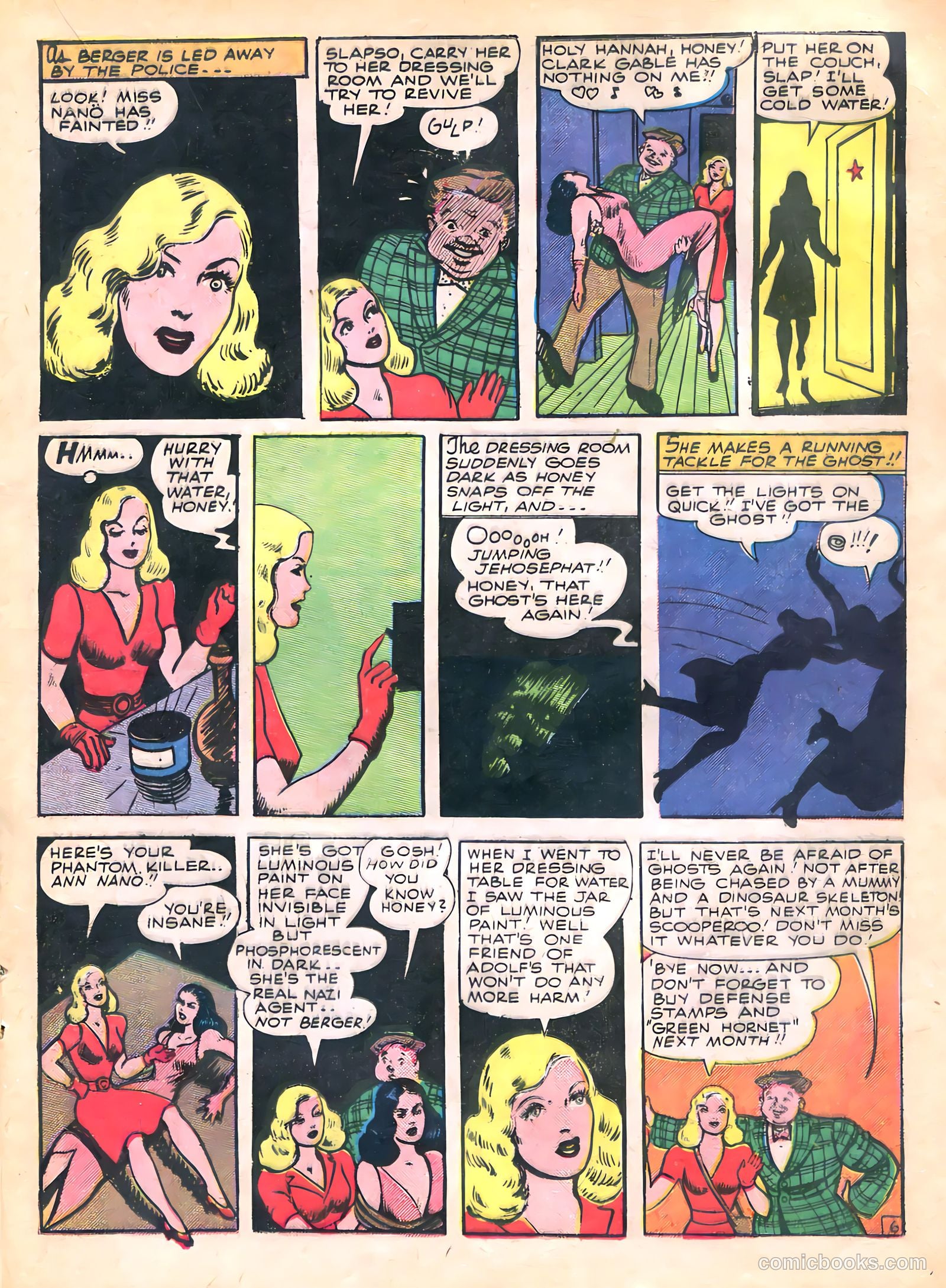 The Green Hornet #9 (1942, Family Comics Inc.) — page 17 of 49