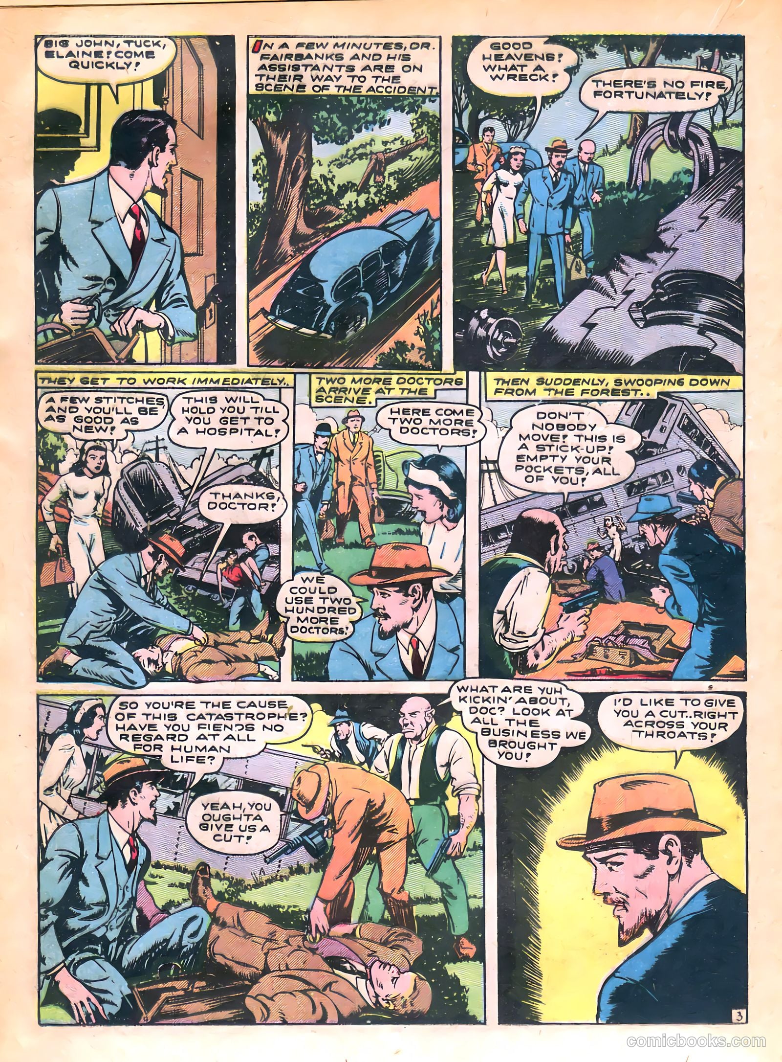 The Green Hornet #9 (1942, Family Comics Inc.) — page 19 of 49