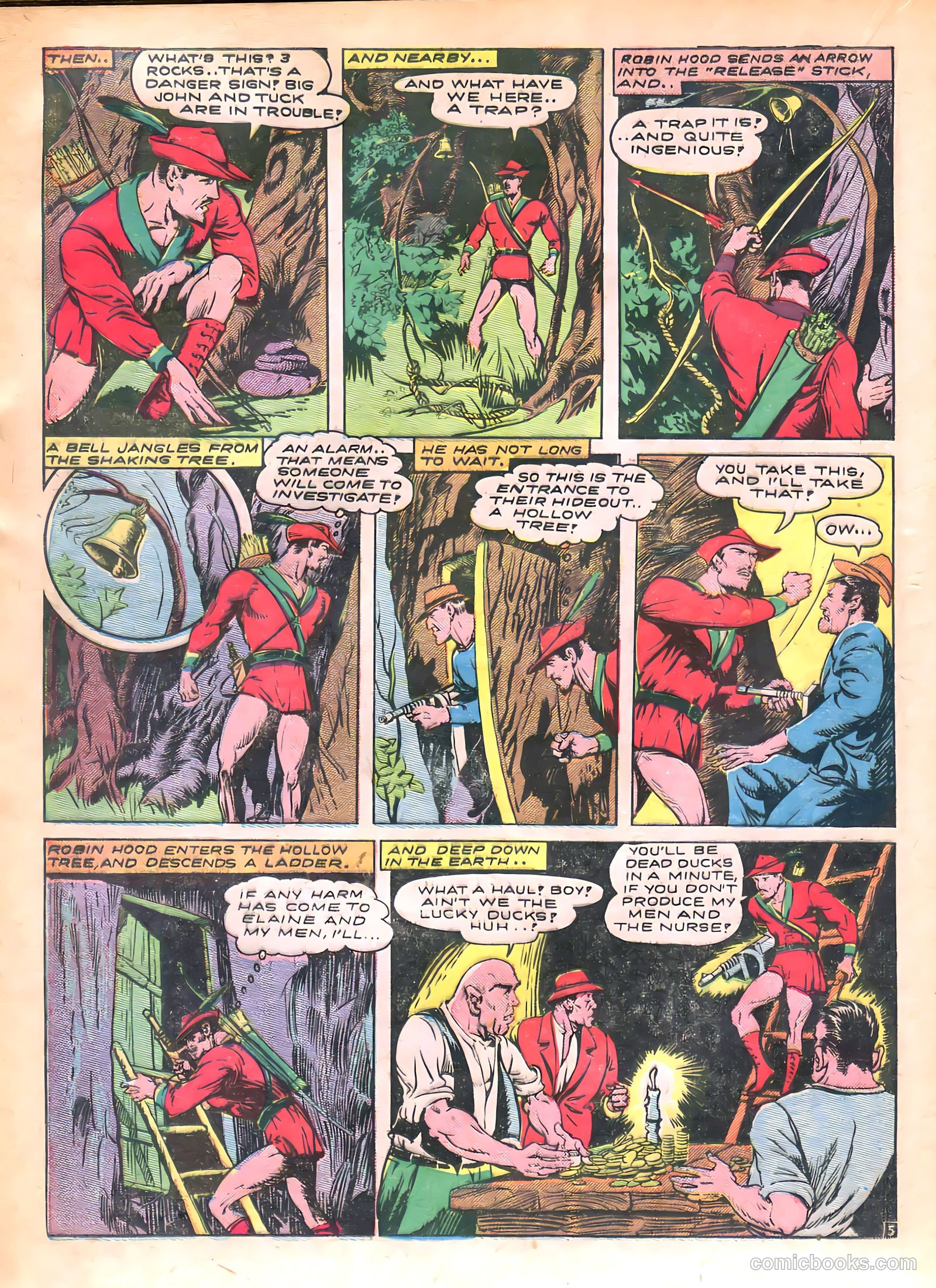 The Green Hornet #9 (1942, Family Comics Inc.) — page 21 of 49