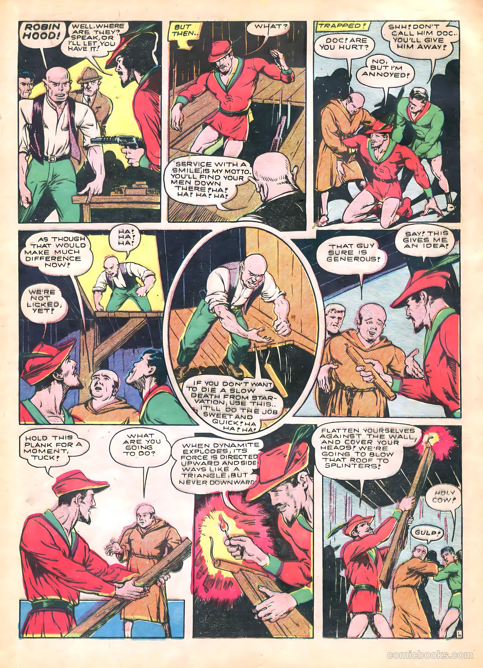 The Green Hornet #9 (1942, Family Comics Inc.) — page 22 of 49