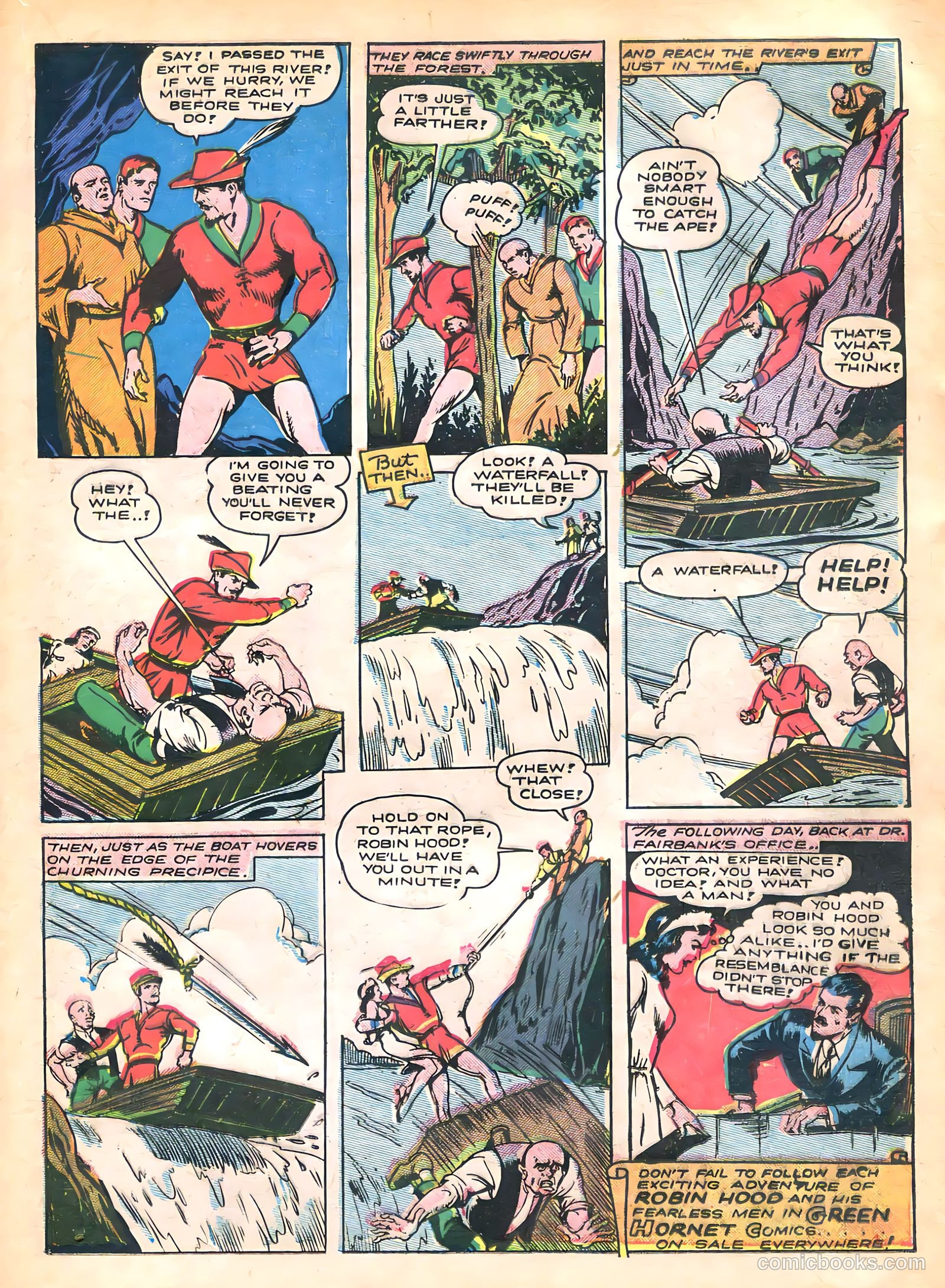 The Green Hornet #9 (1942, Family Comics Inc.) — page 24 of 49