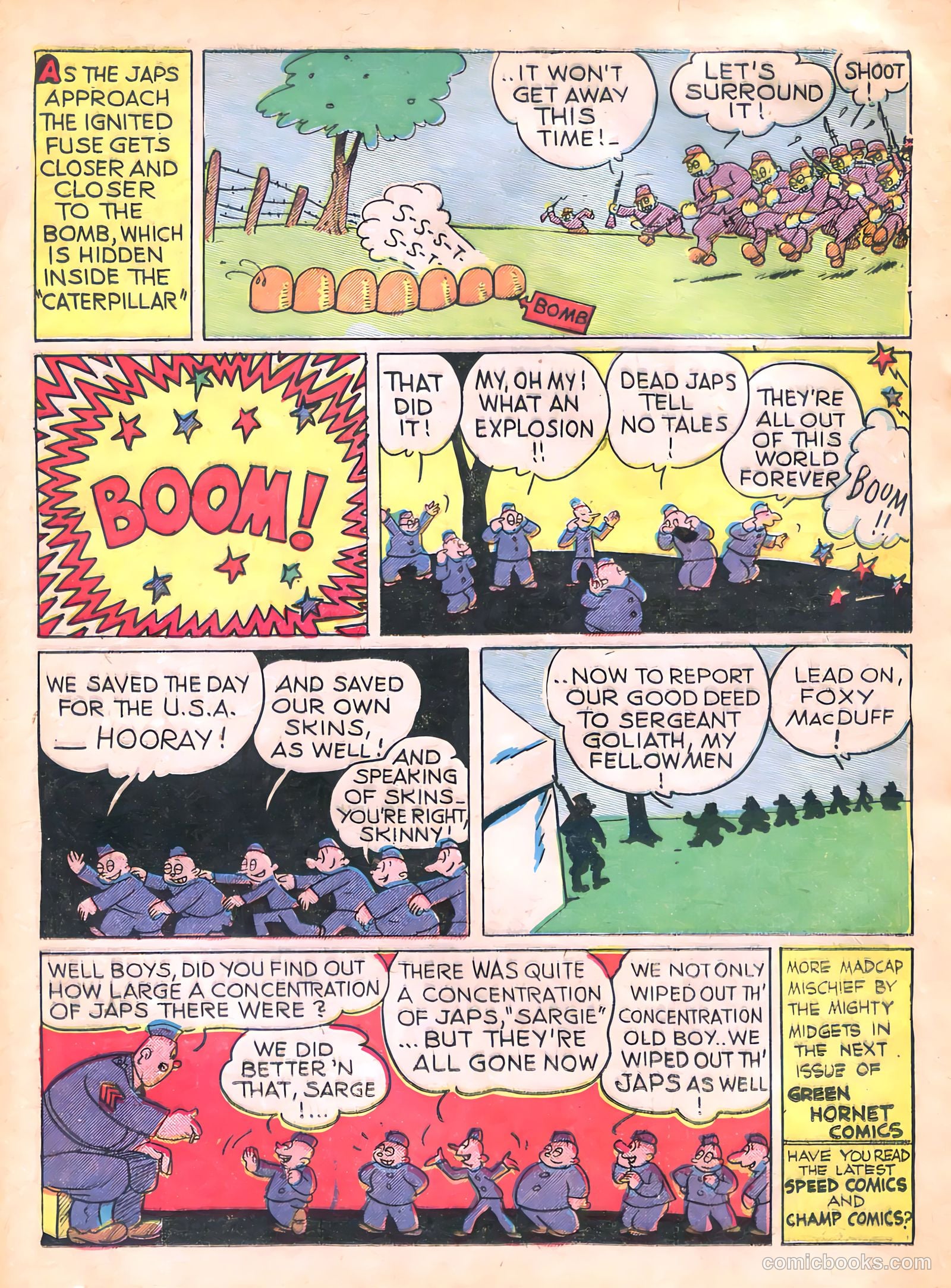The Green Hornet #9 (1942, Family Comics Inc.) — page 30 of 49