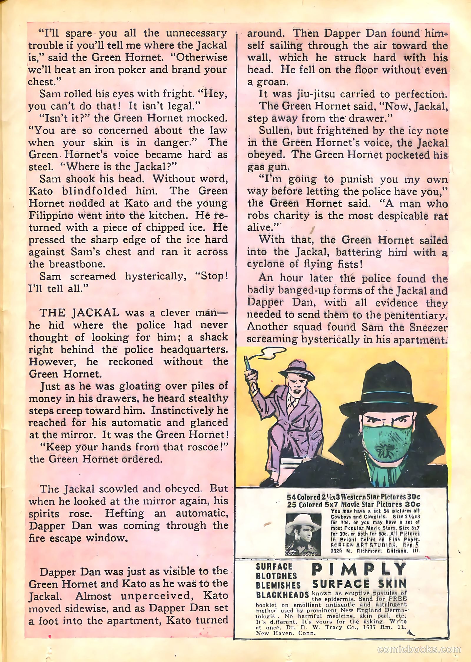 The Green Hornet #9 (1942, Family Comics Inc.) — page 32 of 49