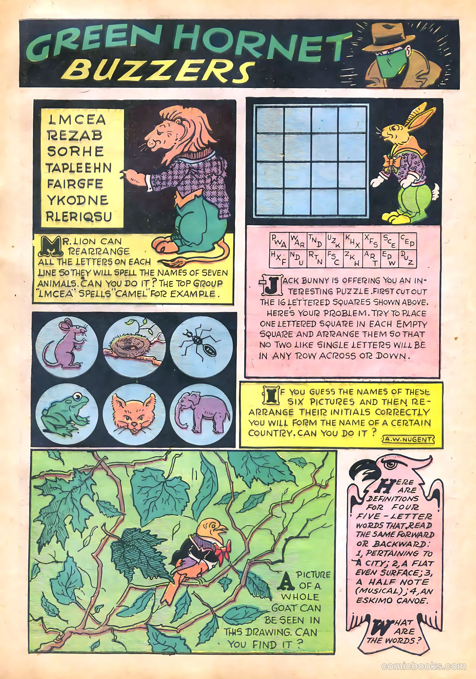 The Green Hornet #9 (1942, Family Comics Inc.) — page 35 of 49