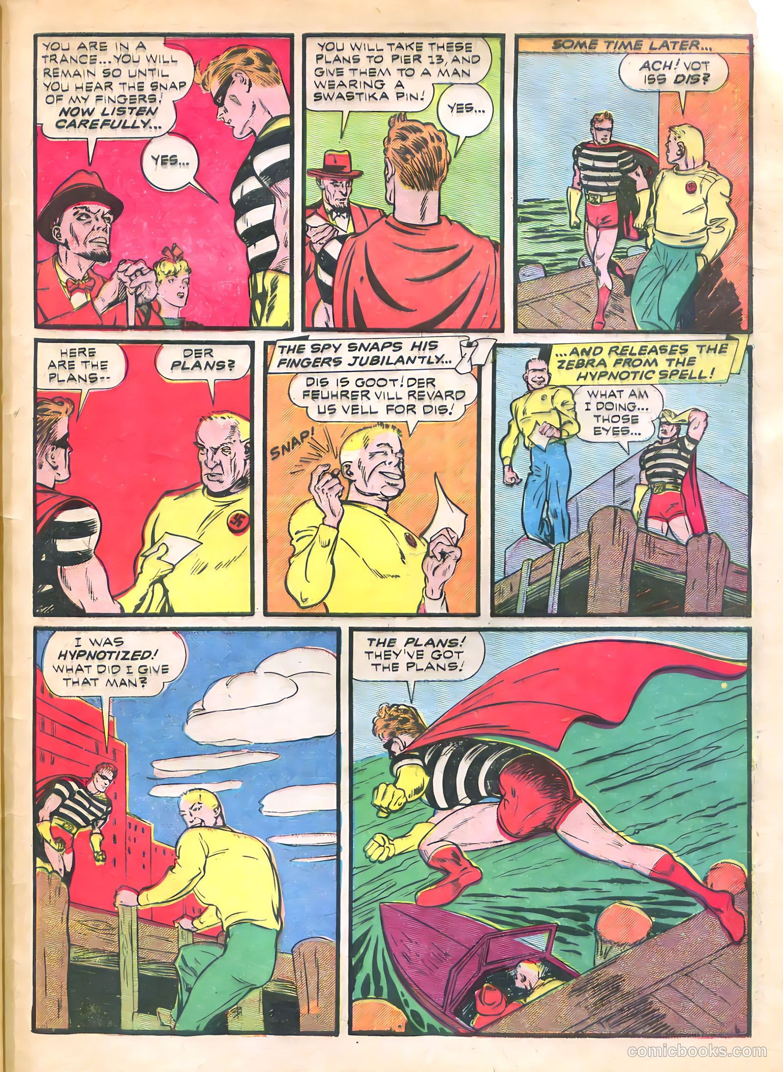 The Green Hornet #9 (1942, Family Comics Inc.) — page 44 of 49