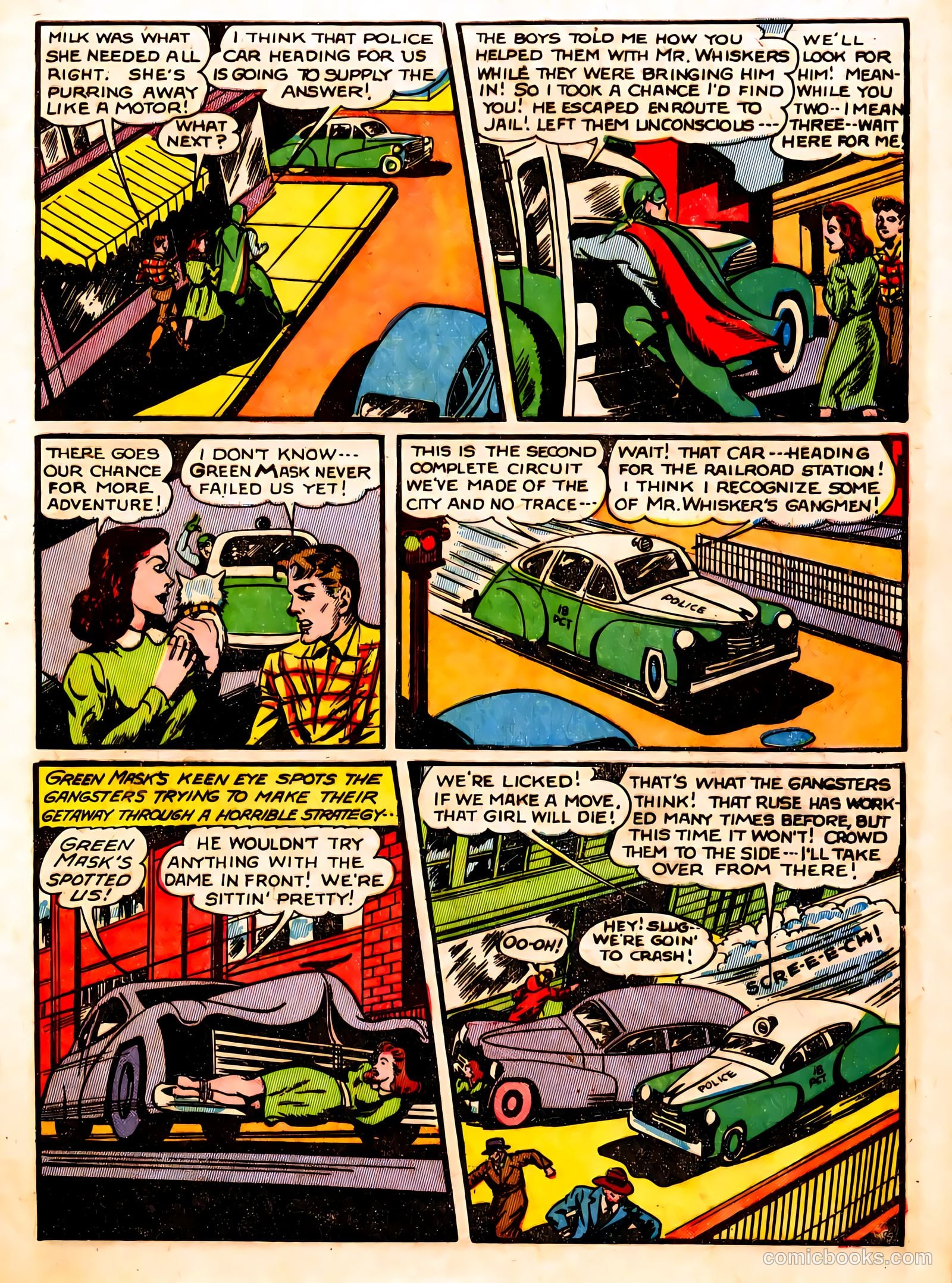 The Green Mask #1 (1940) — page 9 of 36
