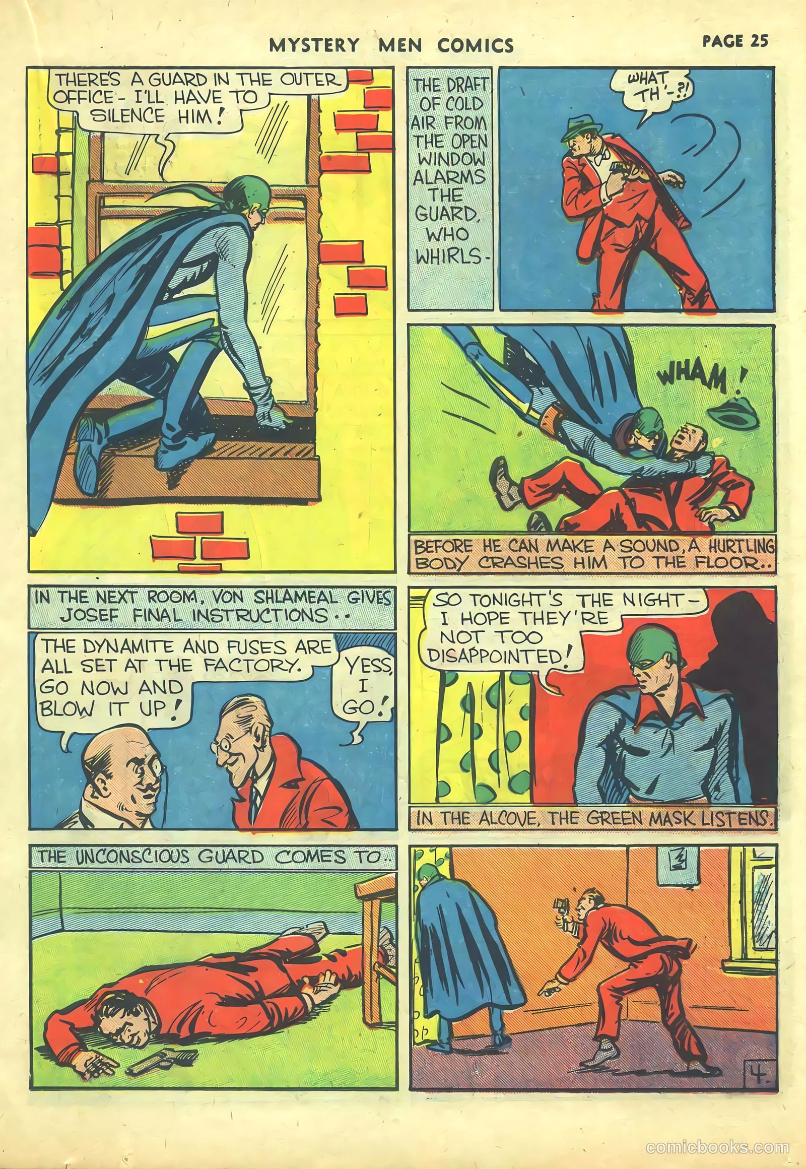 The Green Mask #2 (1940) — page 33 of 66