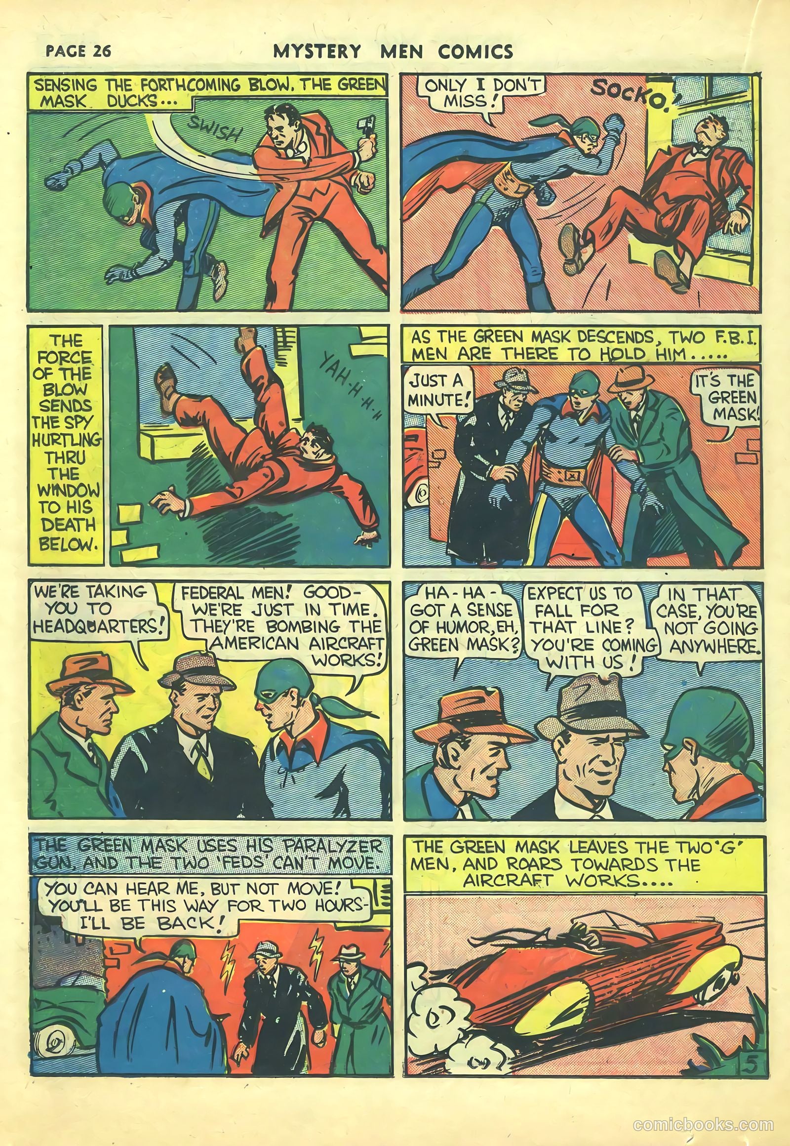 The Green Mask #2 (1940) — page 34 of 66