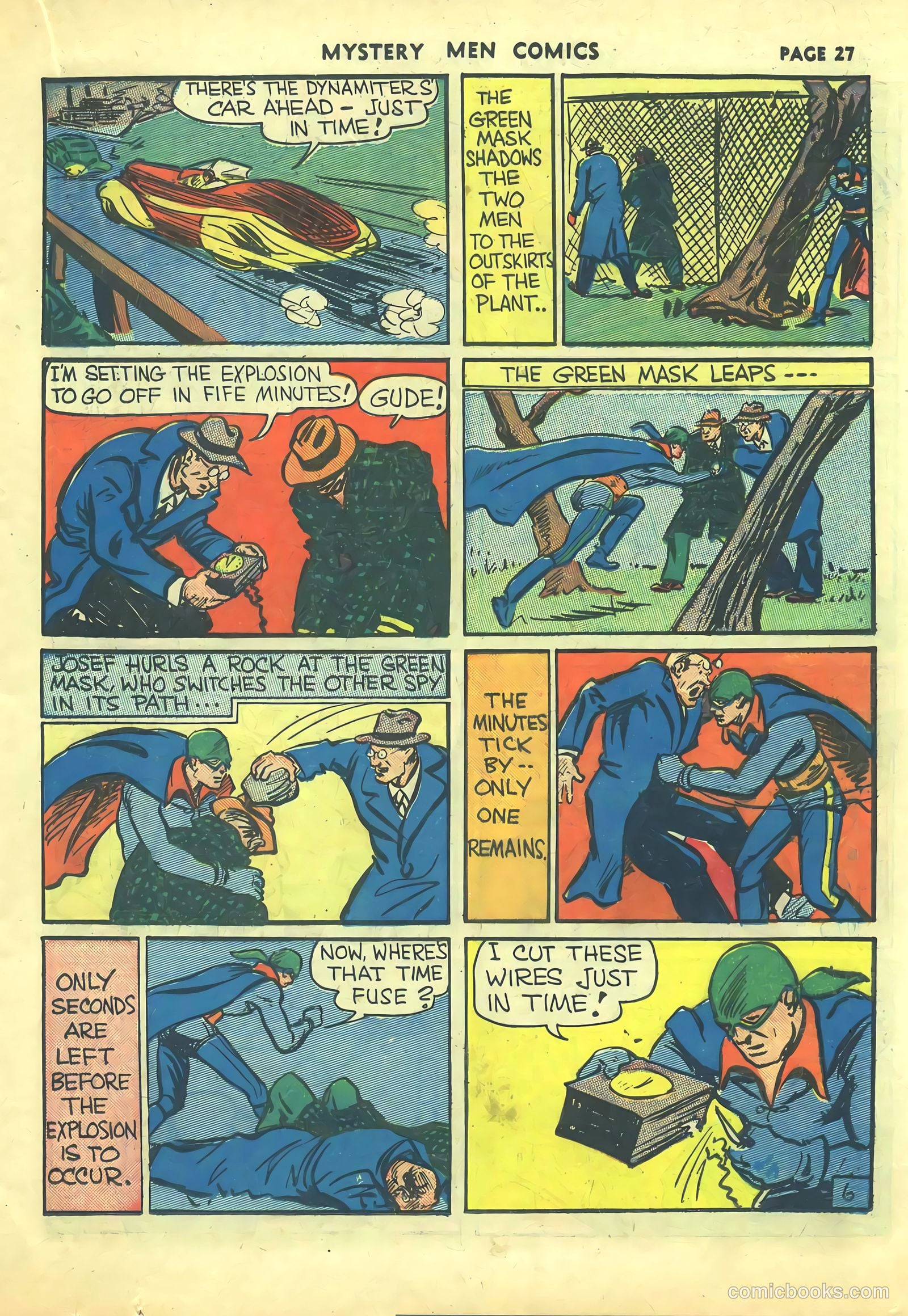 The Green Mask #2 (1940) — page 35 of 66