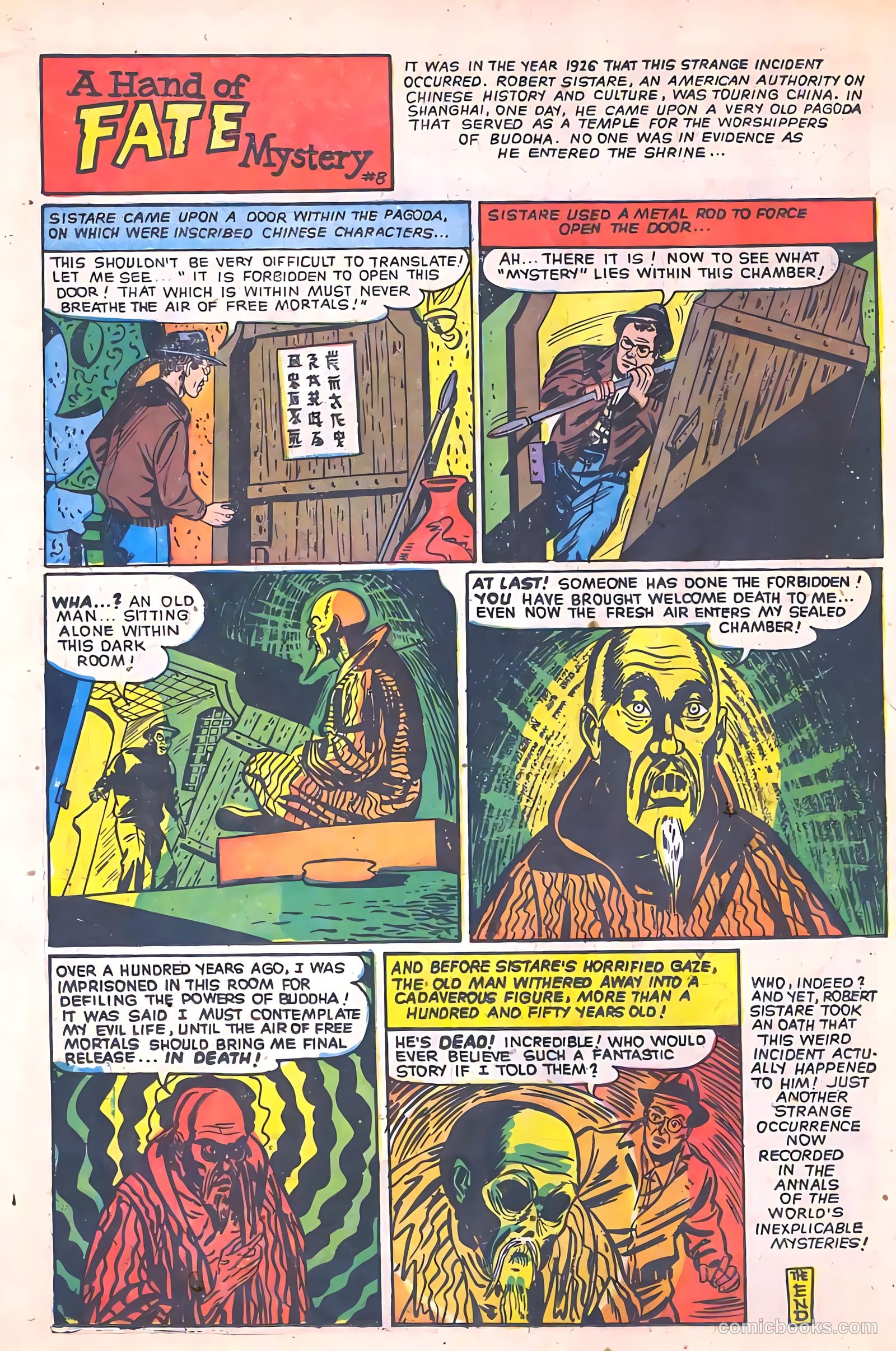 The Hand of Fate #10 (1952) — page 18 of 36