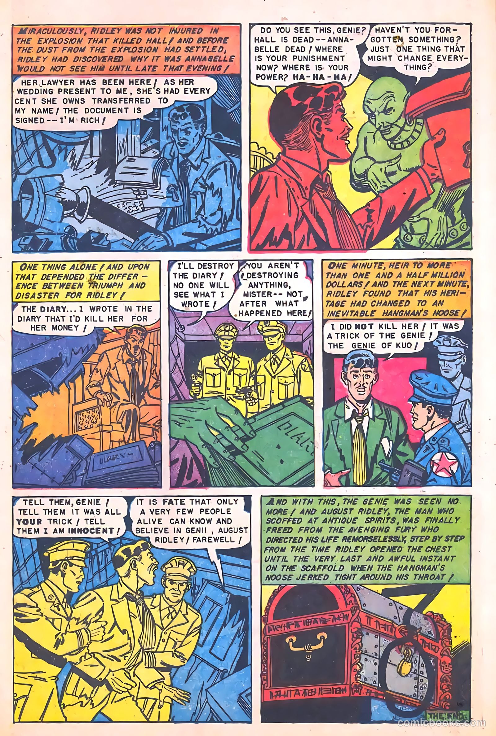 The Hand of Fate #10 (1952) — page 25 of 36