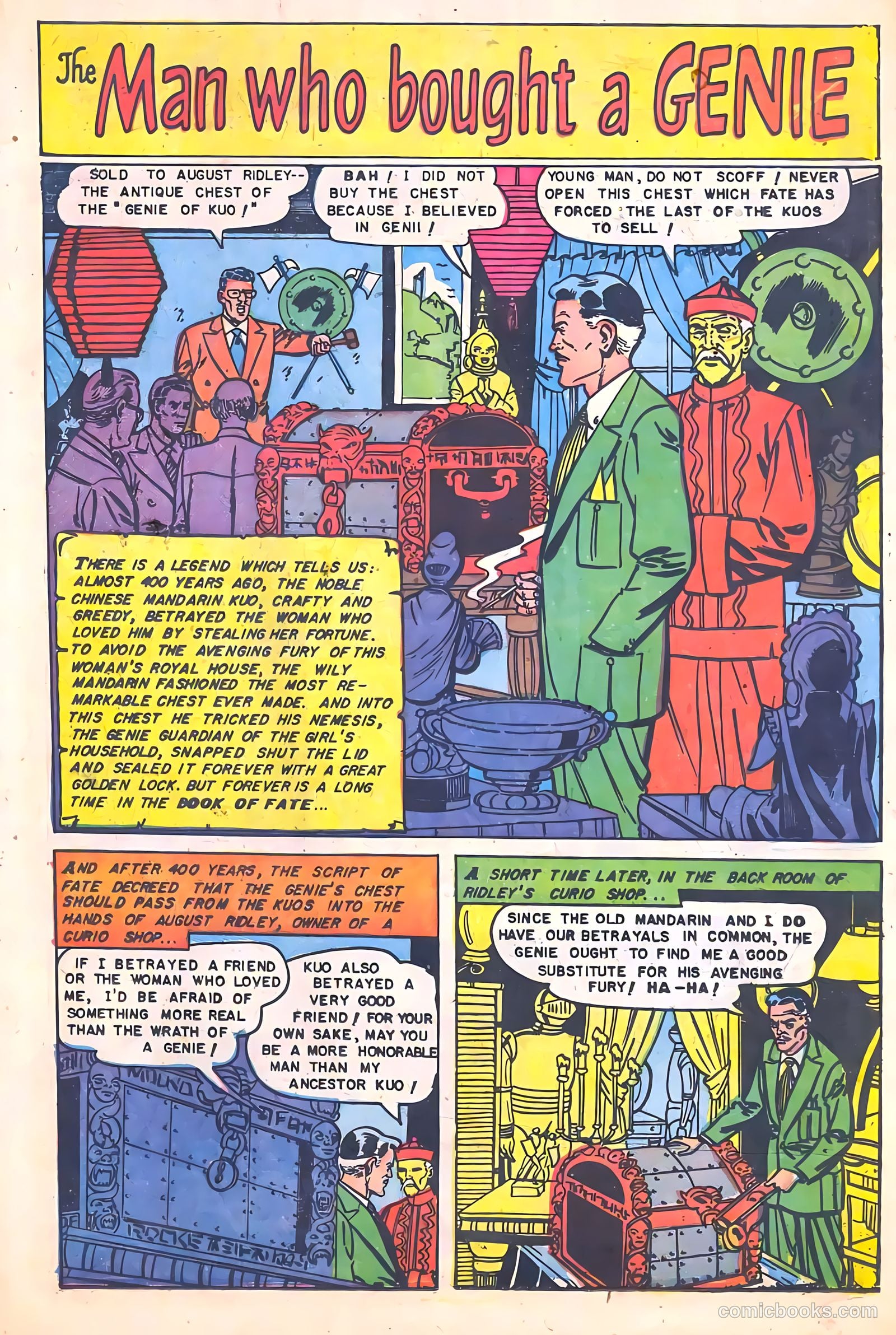 The Hand of Fate #11 (1952) — page 19 of 36