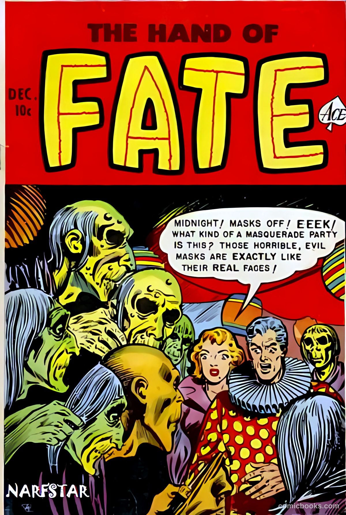 The Hand of Fate #15 cover
