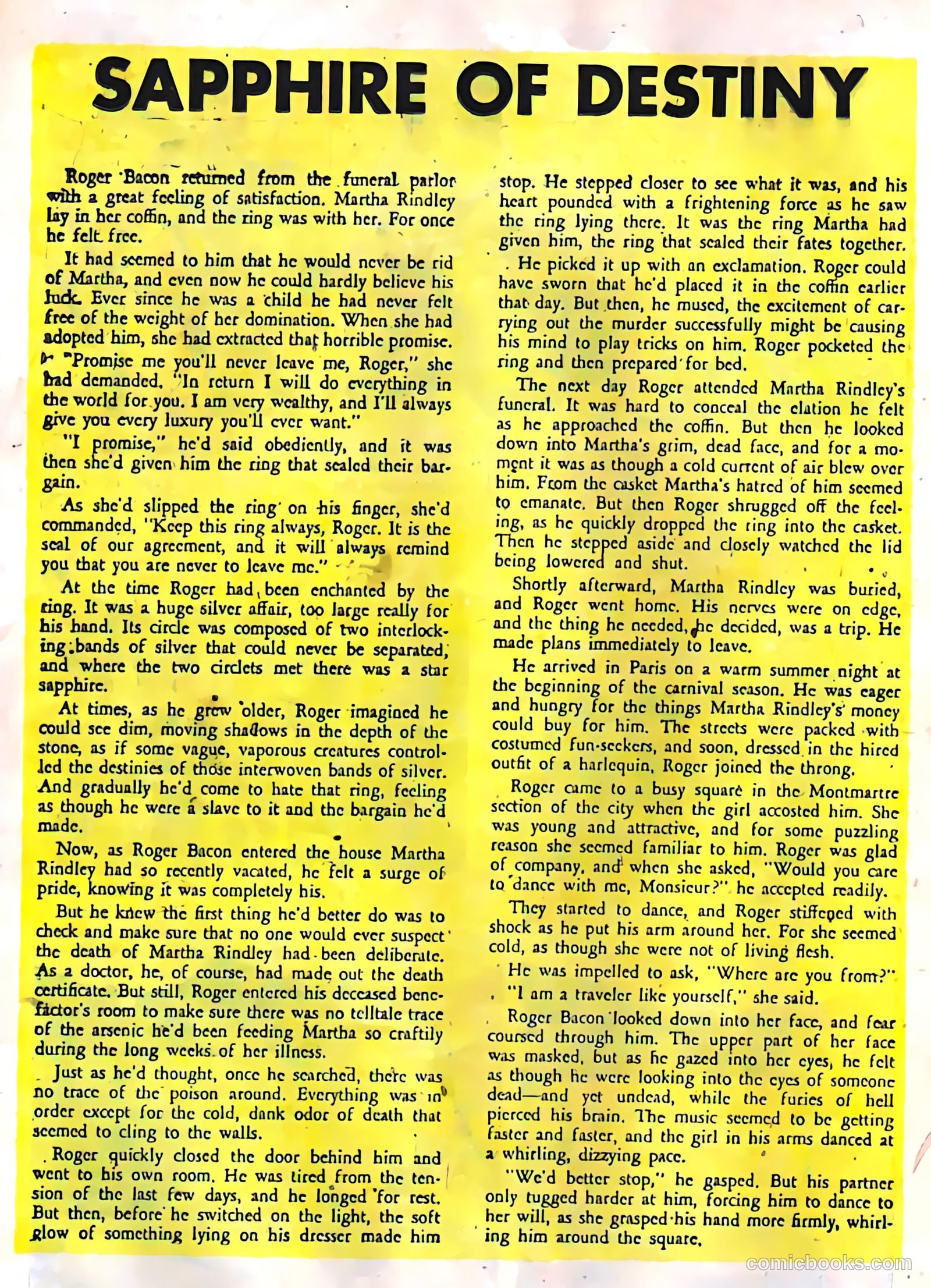 The Hand of Fate #19 (1953) — page 26 of 36