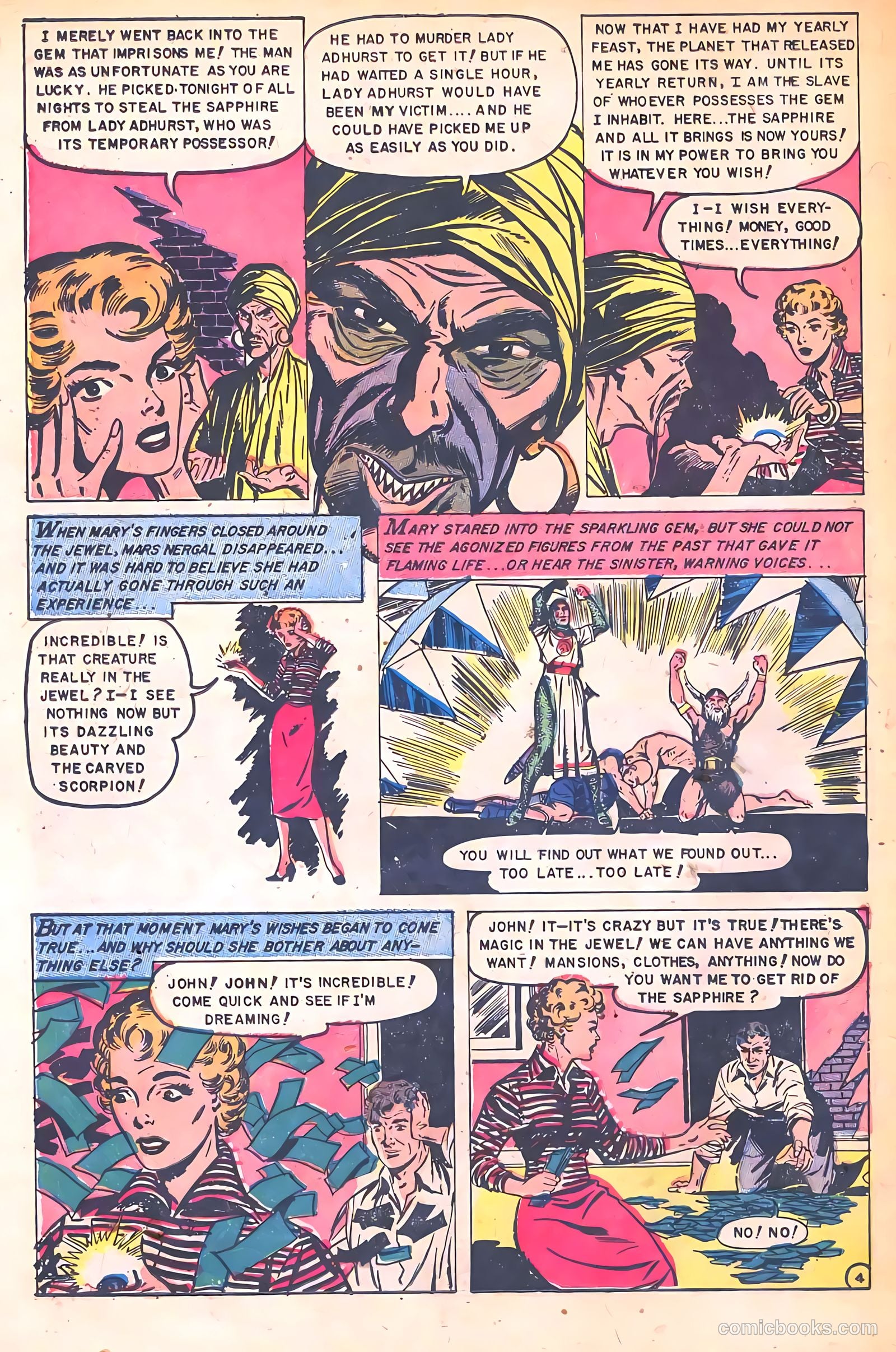 The Hand of Fate #22 (1954) — page 22 of 34