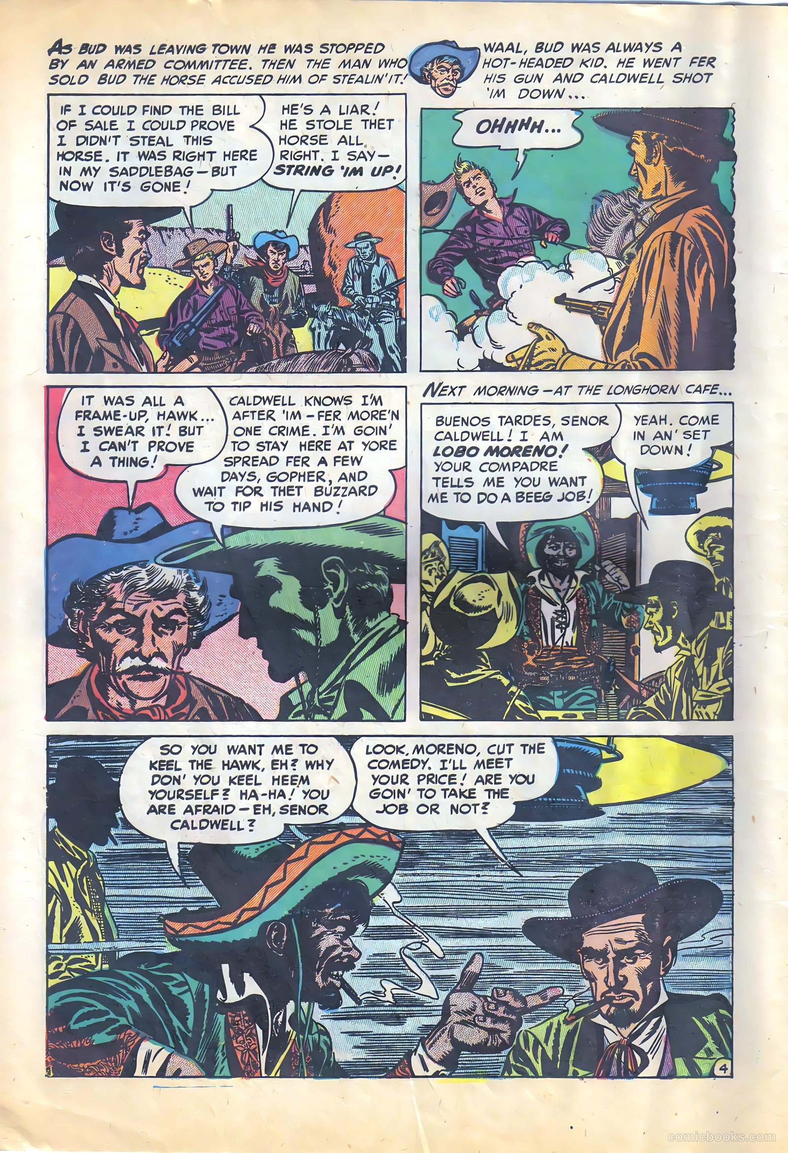 The Hawk #1 (1951) — page 6