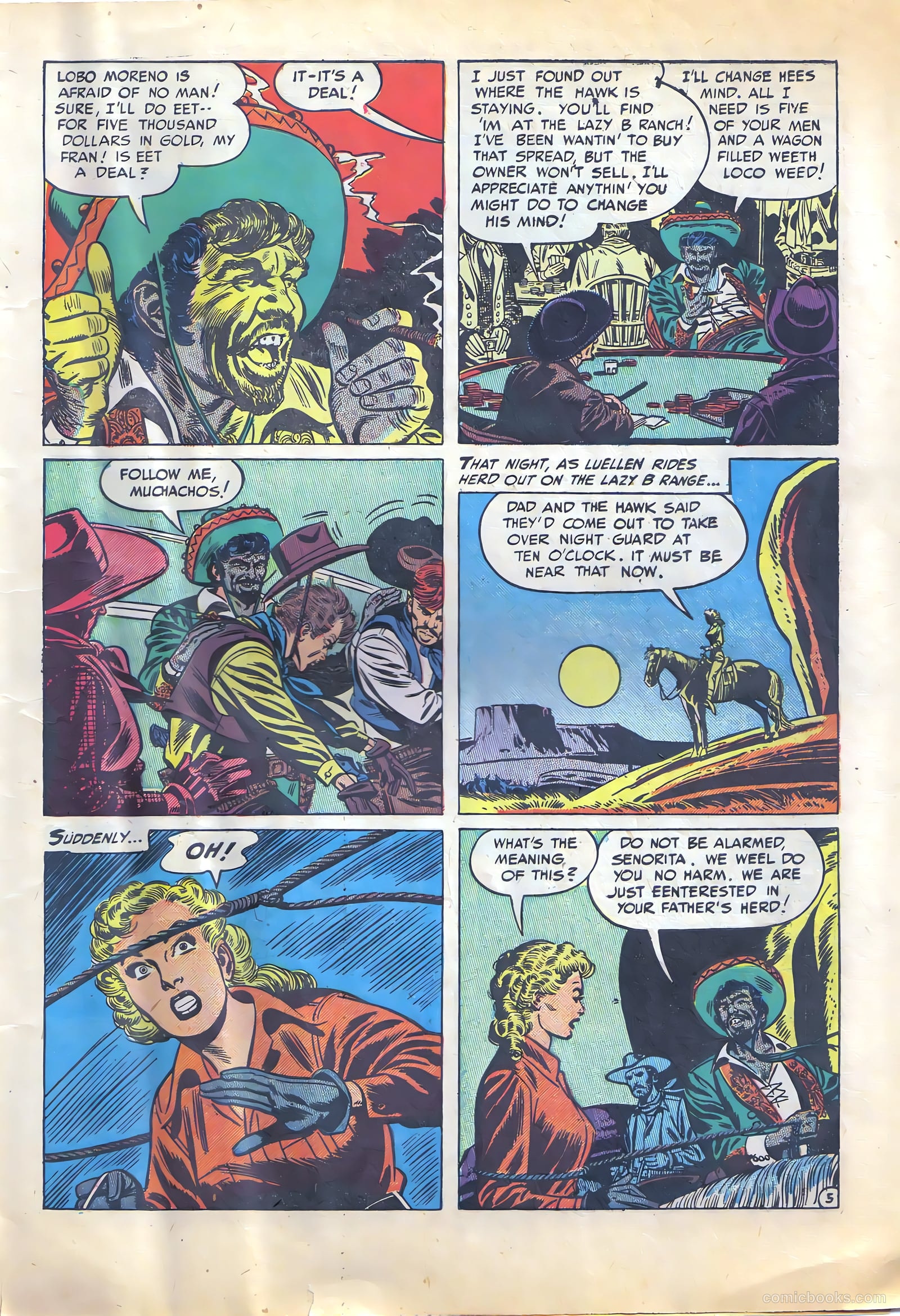 The Hawk #1 (1951) — page 7