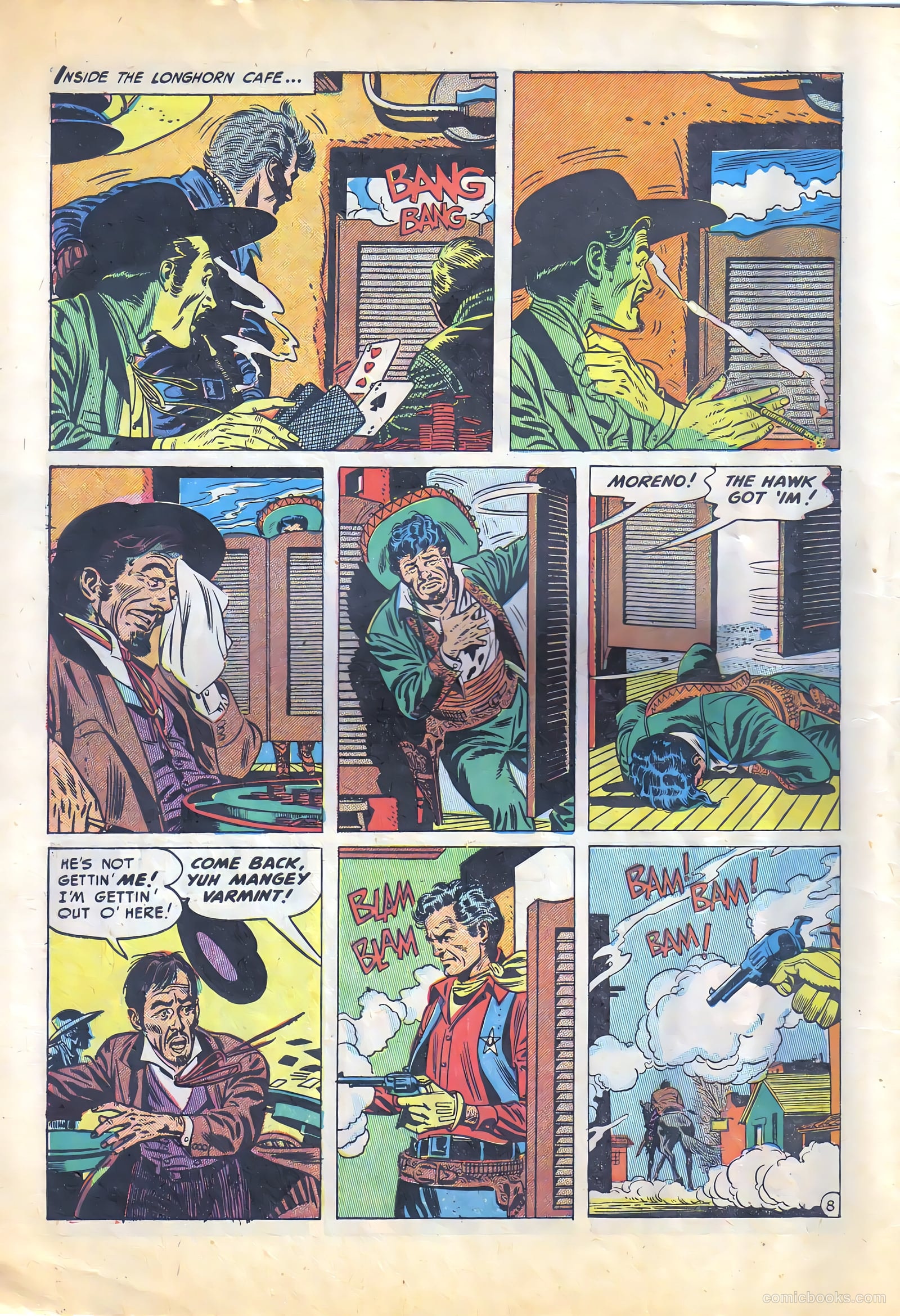 The Hawk #1 (1951) — page 10