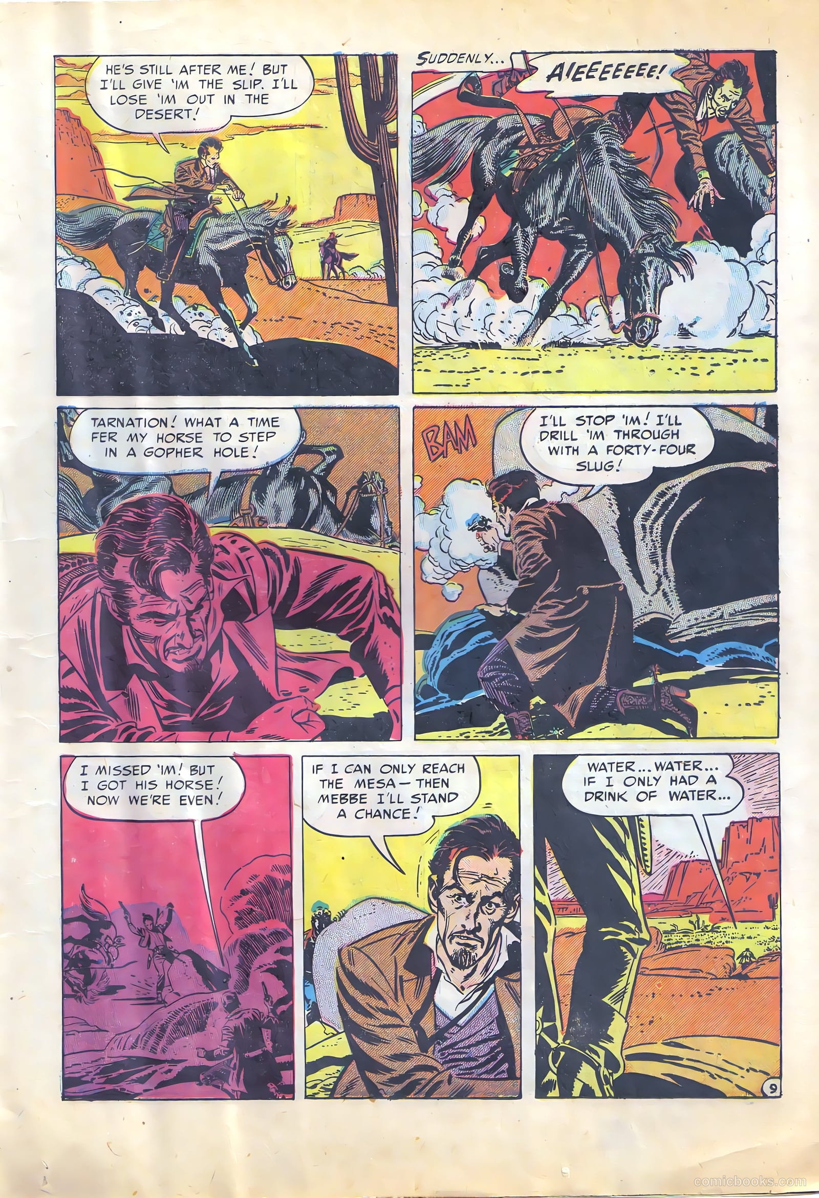 The Hawk #1 (1951) — page 11