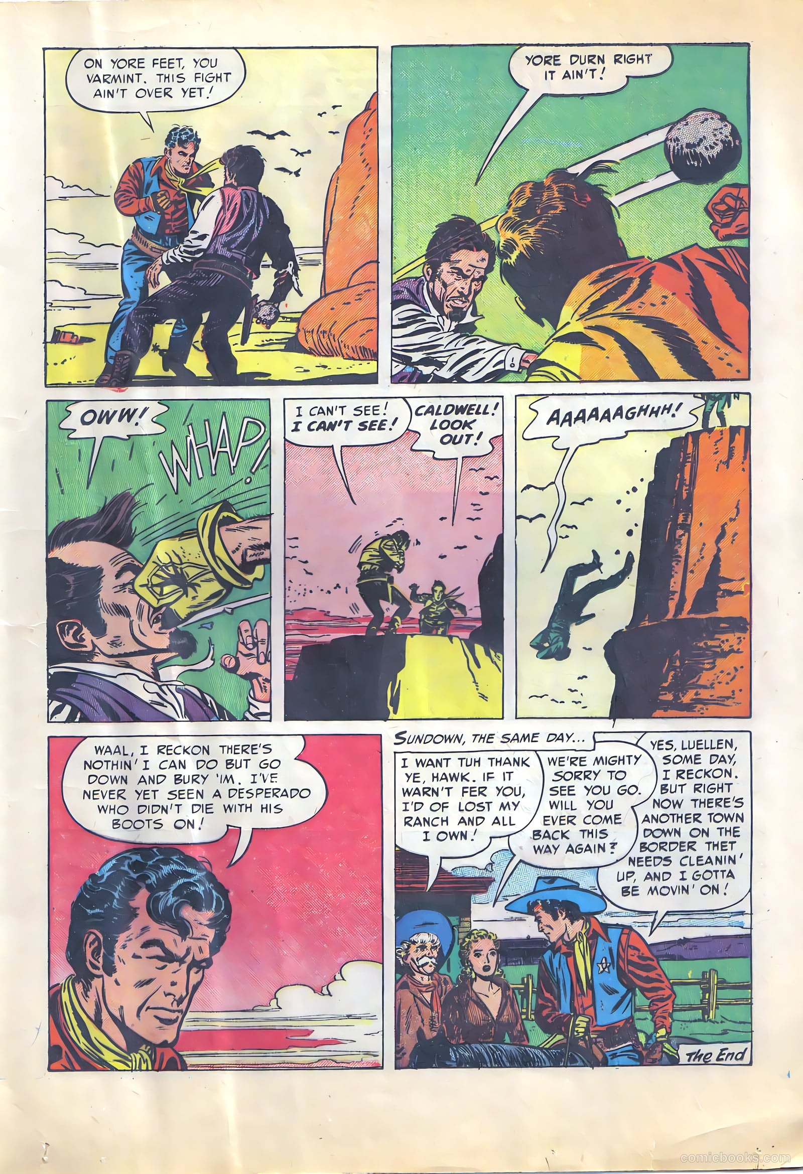 The Hawk #1 (1951) — page 13