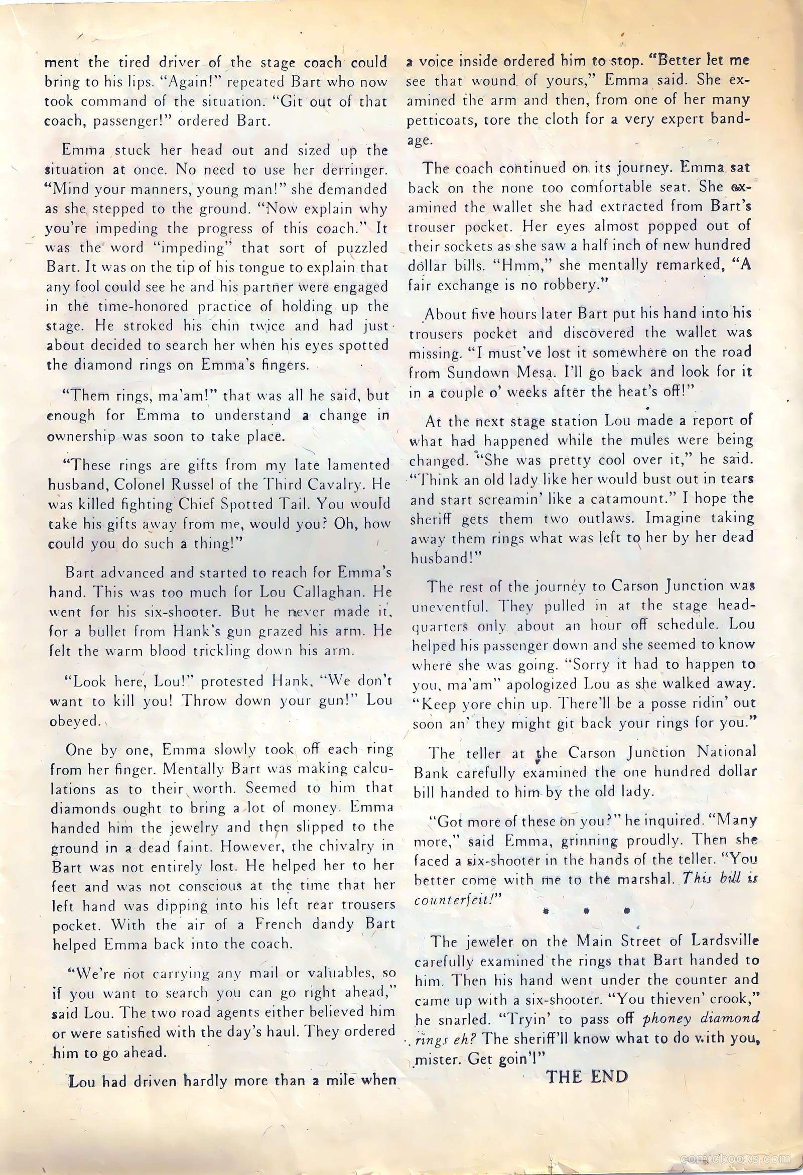 The Hawk #1 (1951) — page 17