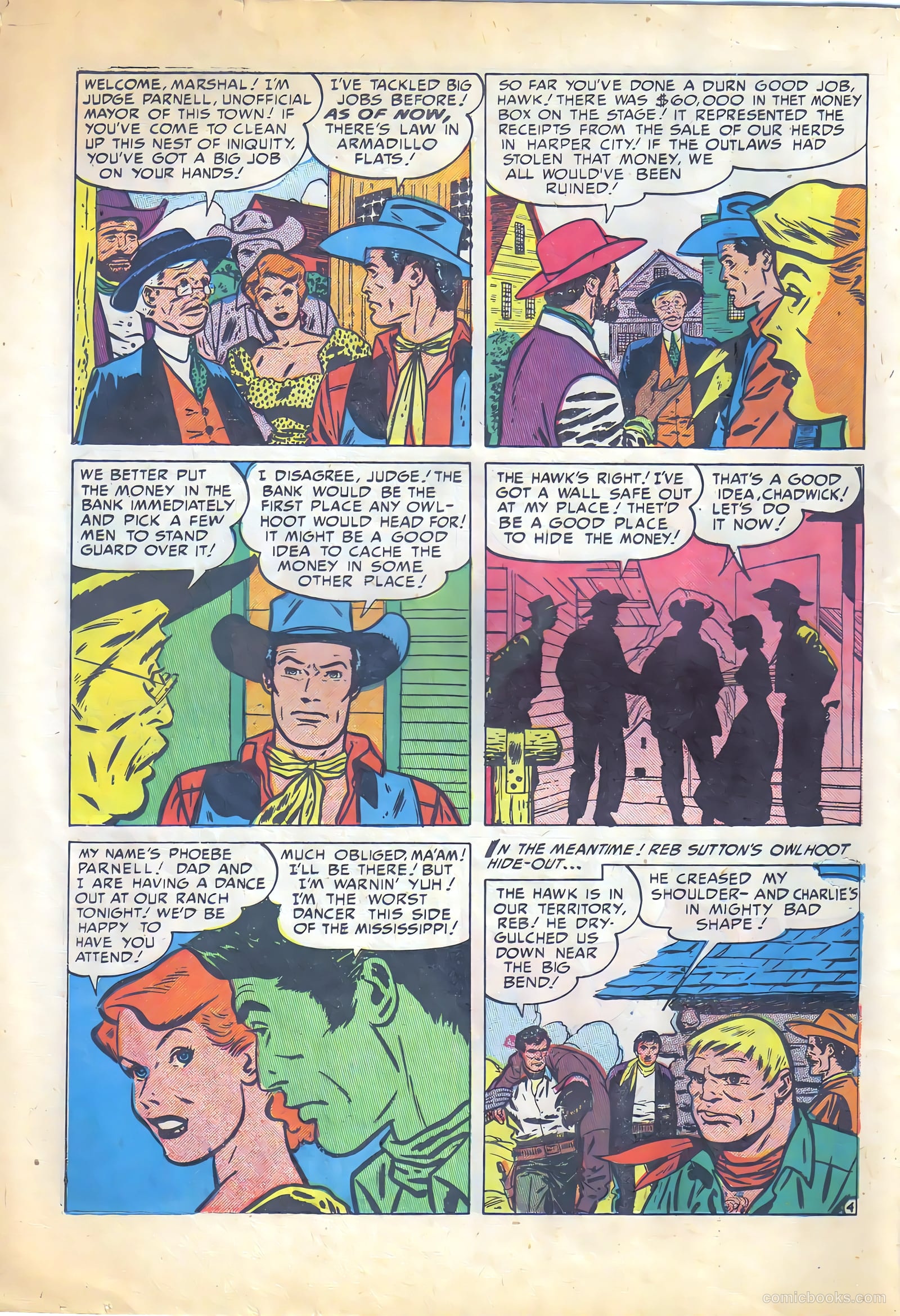 The Hawk #1 (1951) — page 22