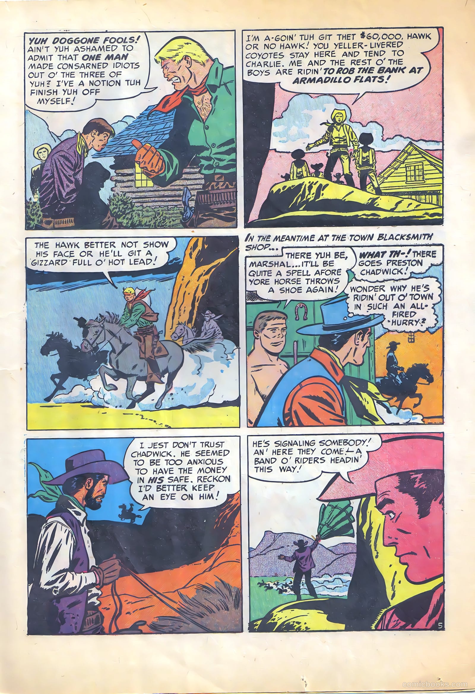 The Hawk #1 (1951) — page 23