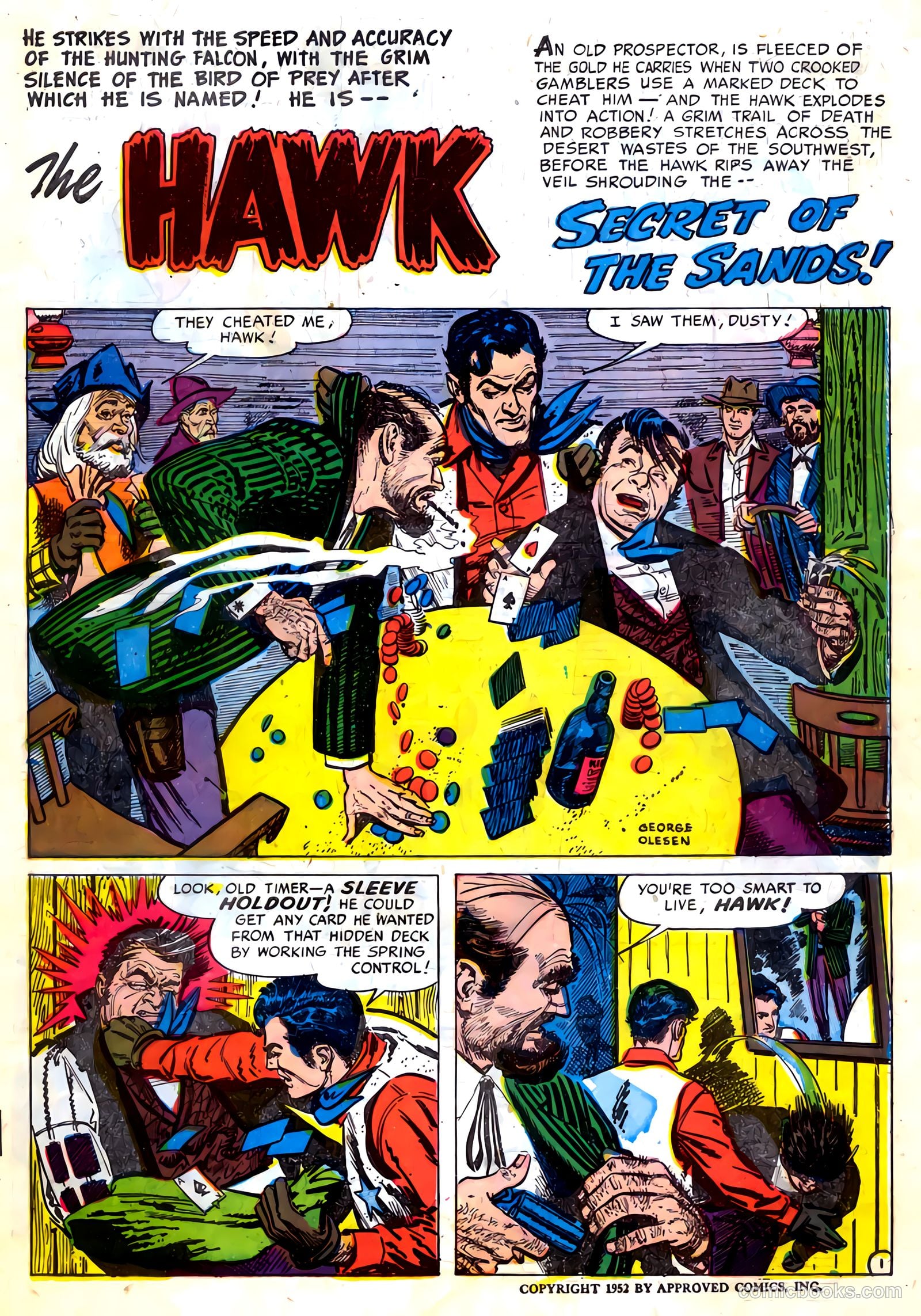 The Hawk #10 (1955) — page 3 of 37
