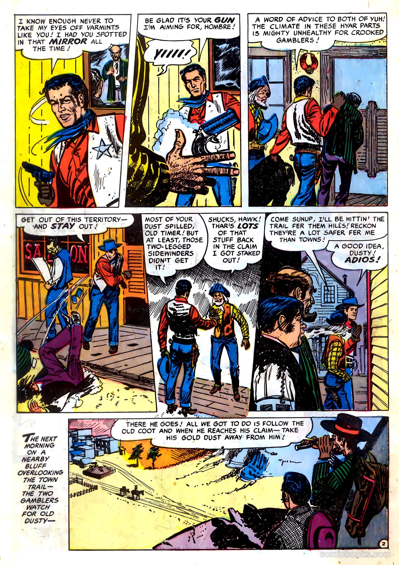 The Hawk #10 (1955) — page 4 of 37