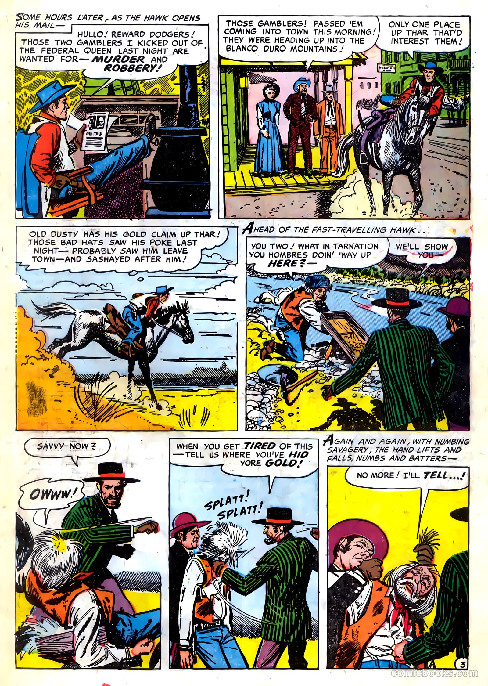 The Hawk #10 (1955) — page 5 of 37