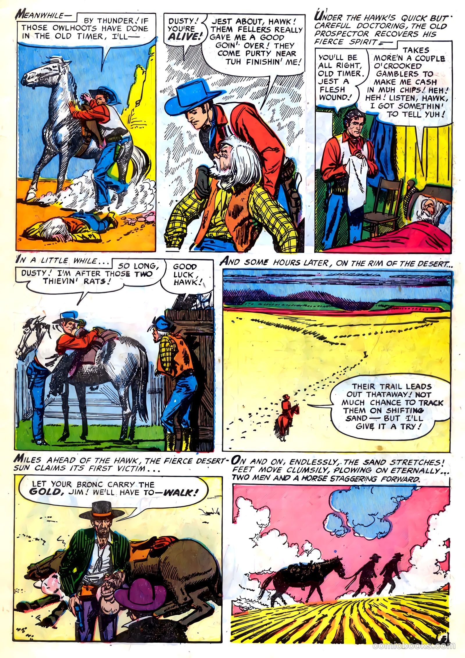The Hawk #10 (1955) — page 7 of 37