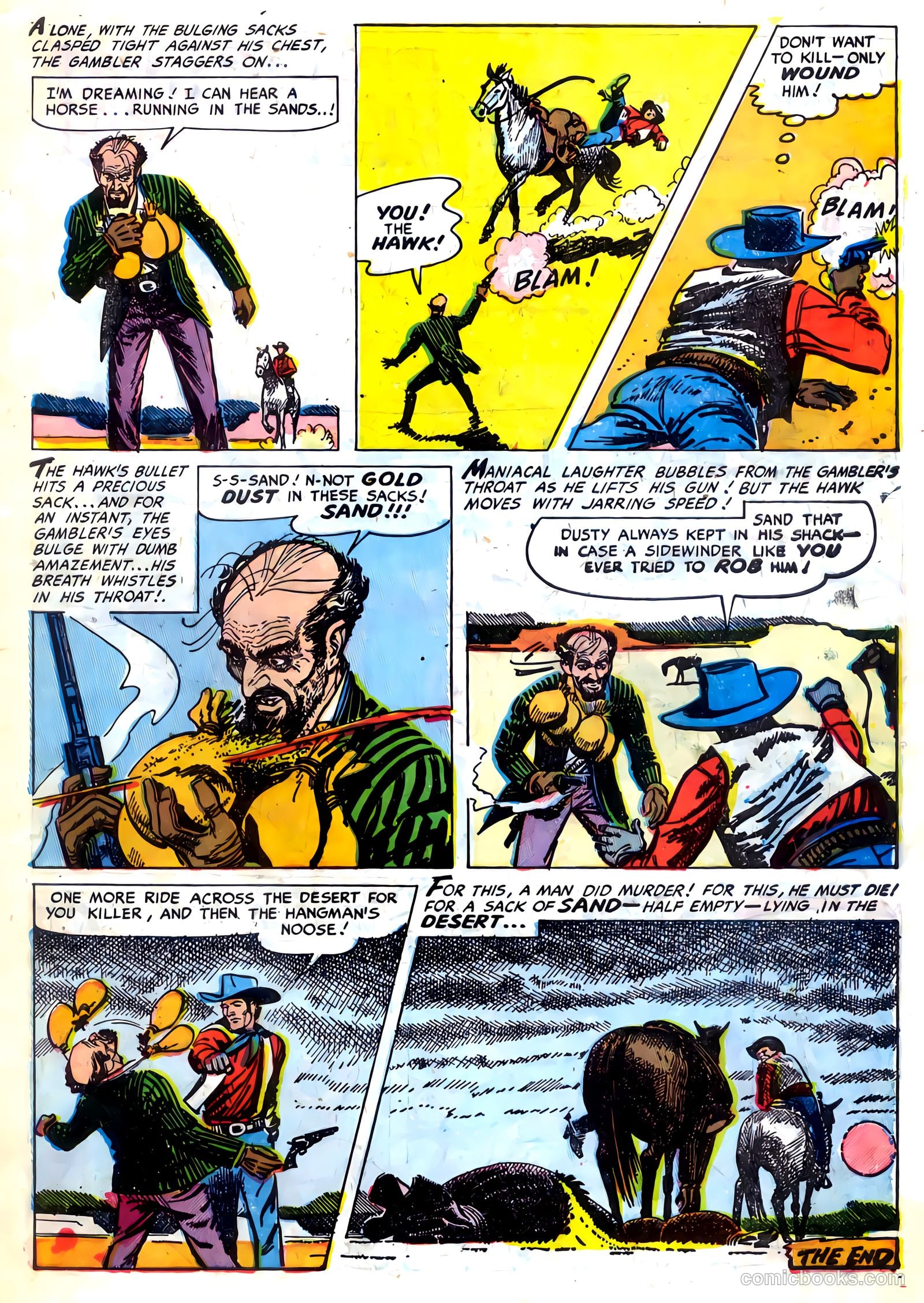 The Hawk #10 (1955) — page 9 of 37