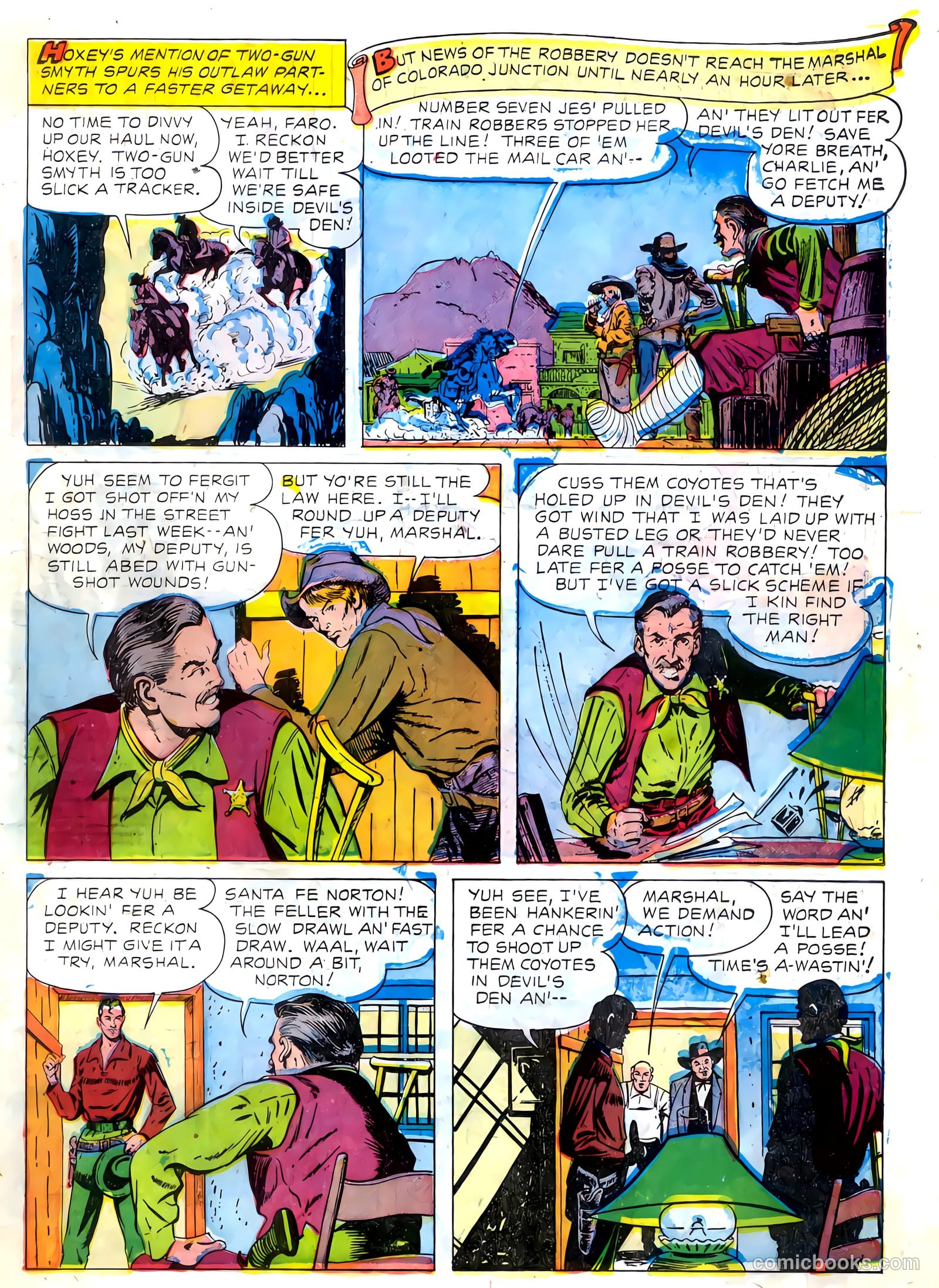 The Hawk #10 (1955) — page 11 of 37