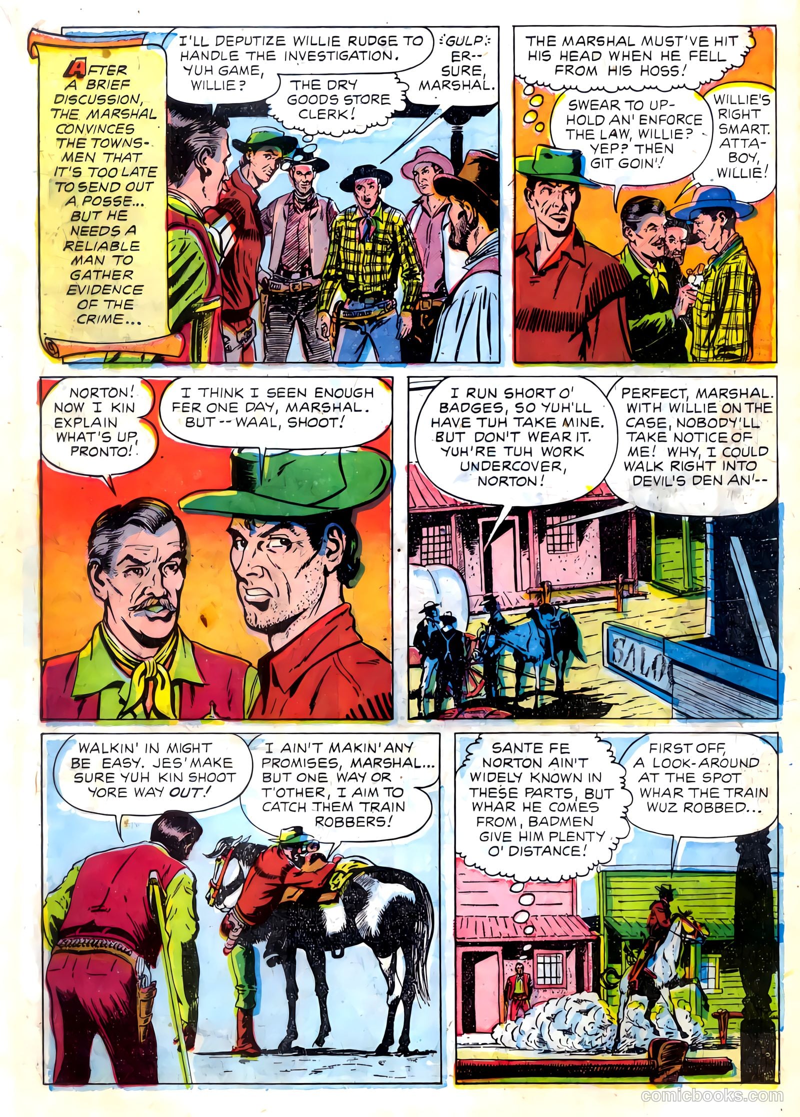 The Hawk #10 (1955) — page 12 of 37