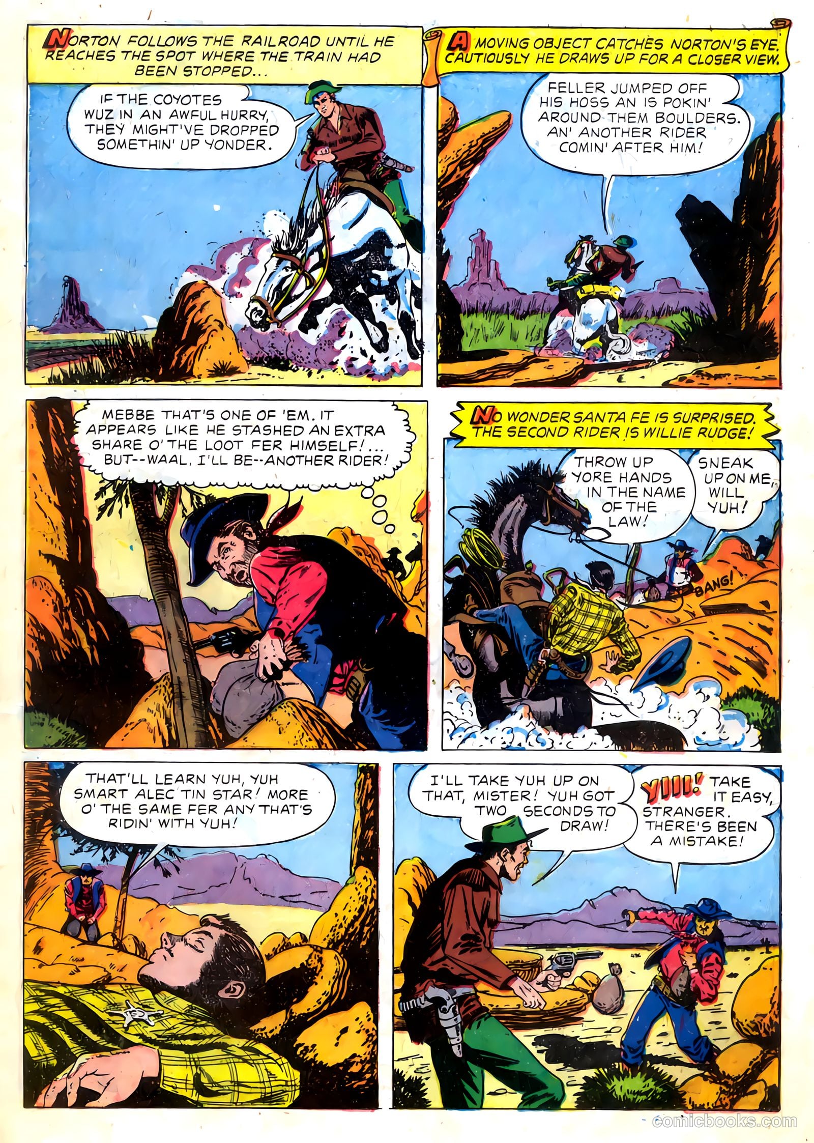 The Hawk #10 (1955) — page 13 of 37
