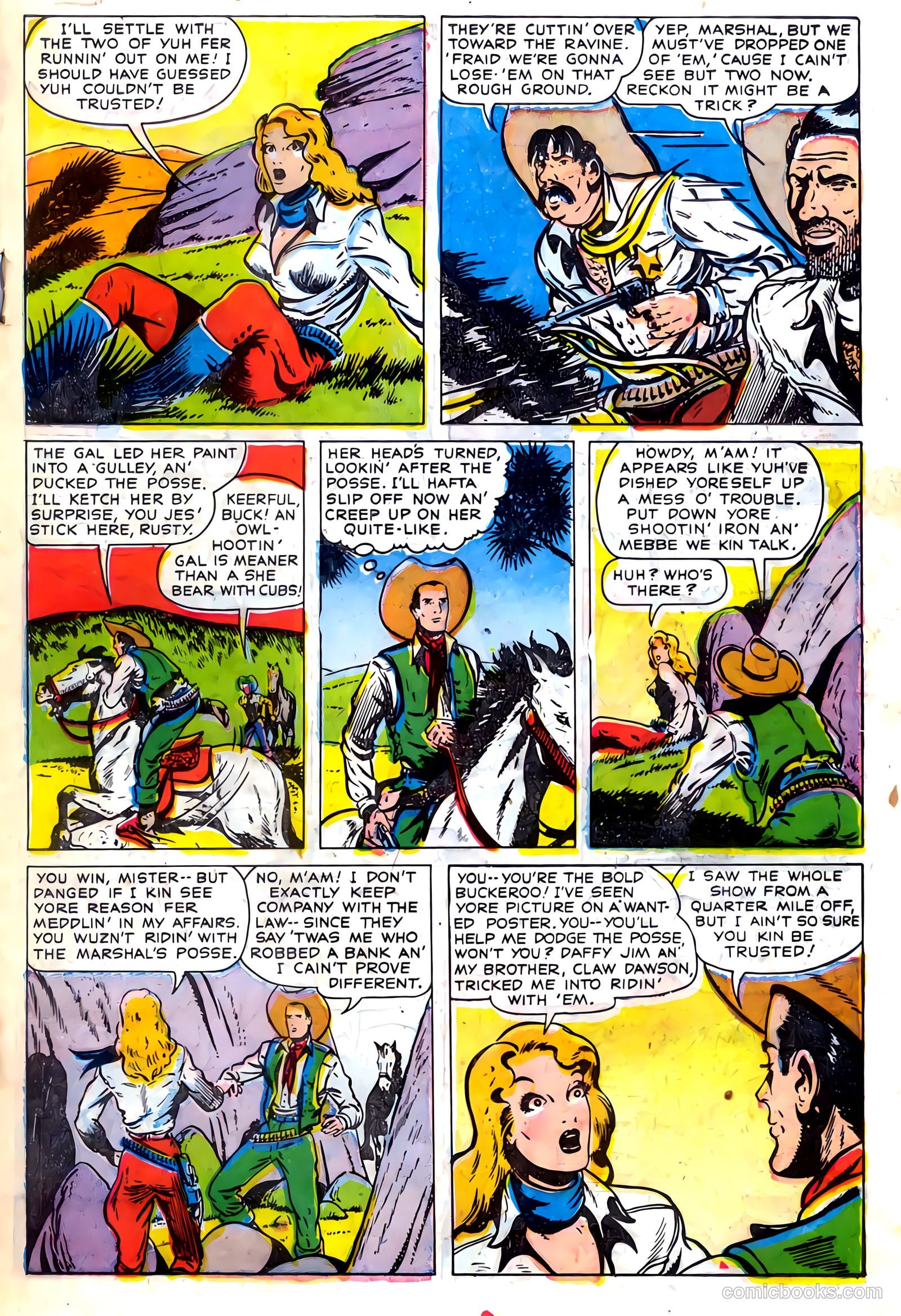 The Hawk #10 (1955) — page 19 of 37