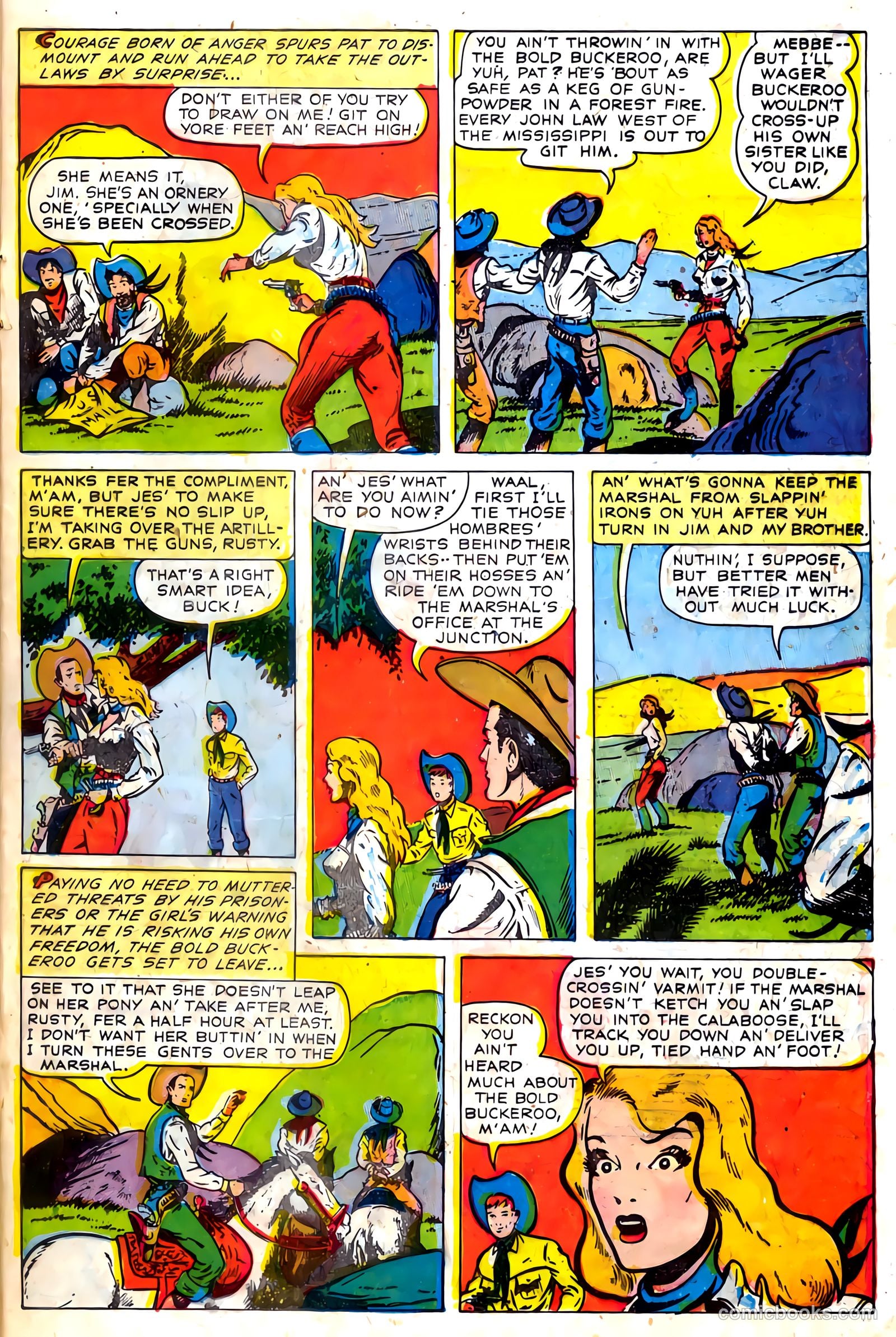 The Hawk #10 (1955) — page 21 of 37