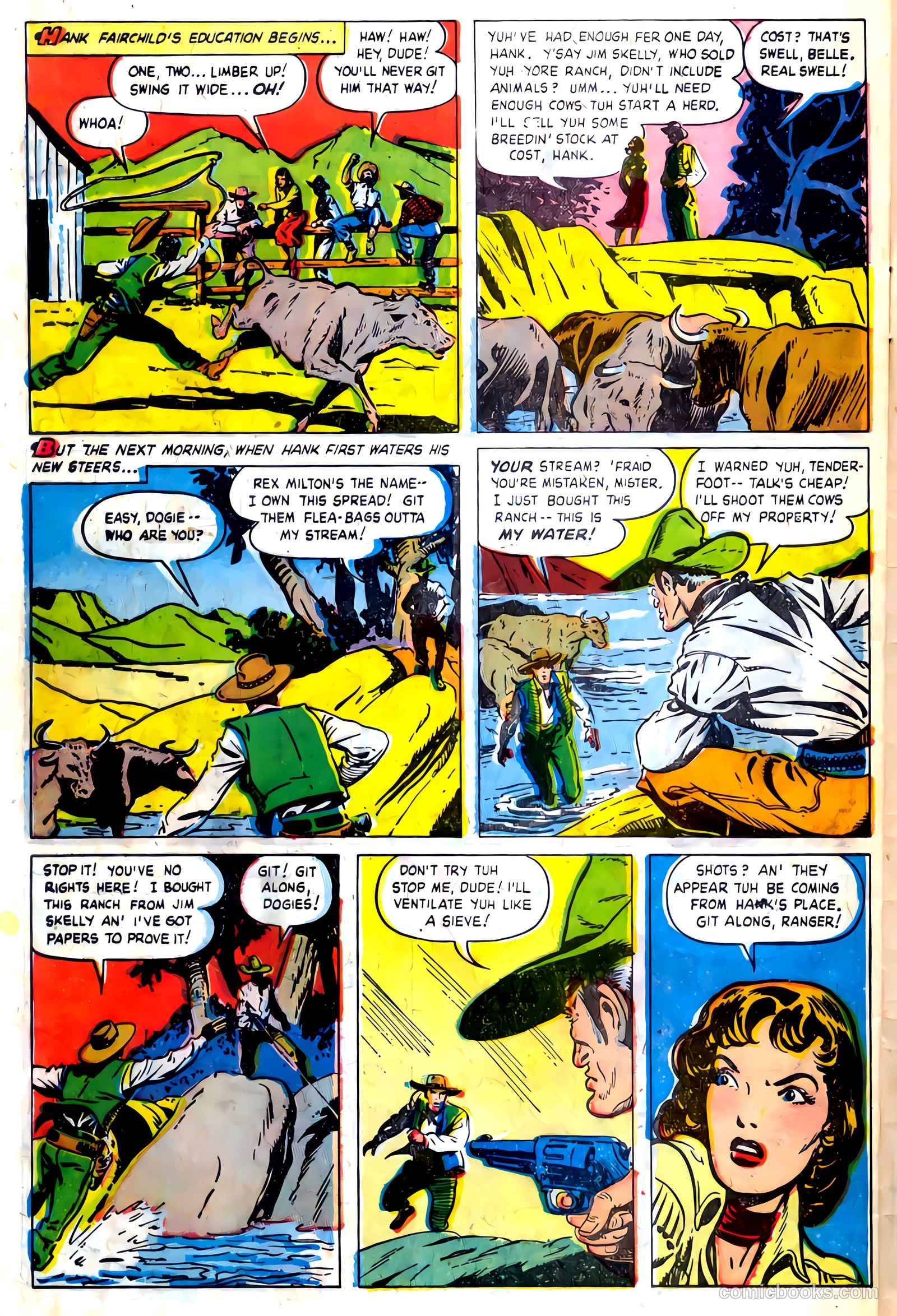 The Hawk #10 (1955) — page 28 of 37