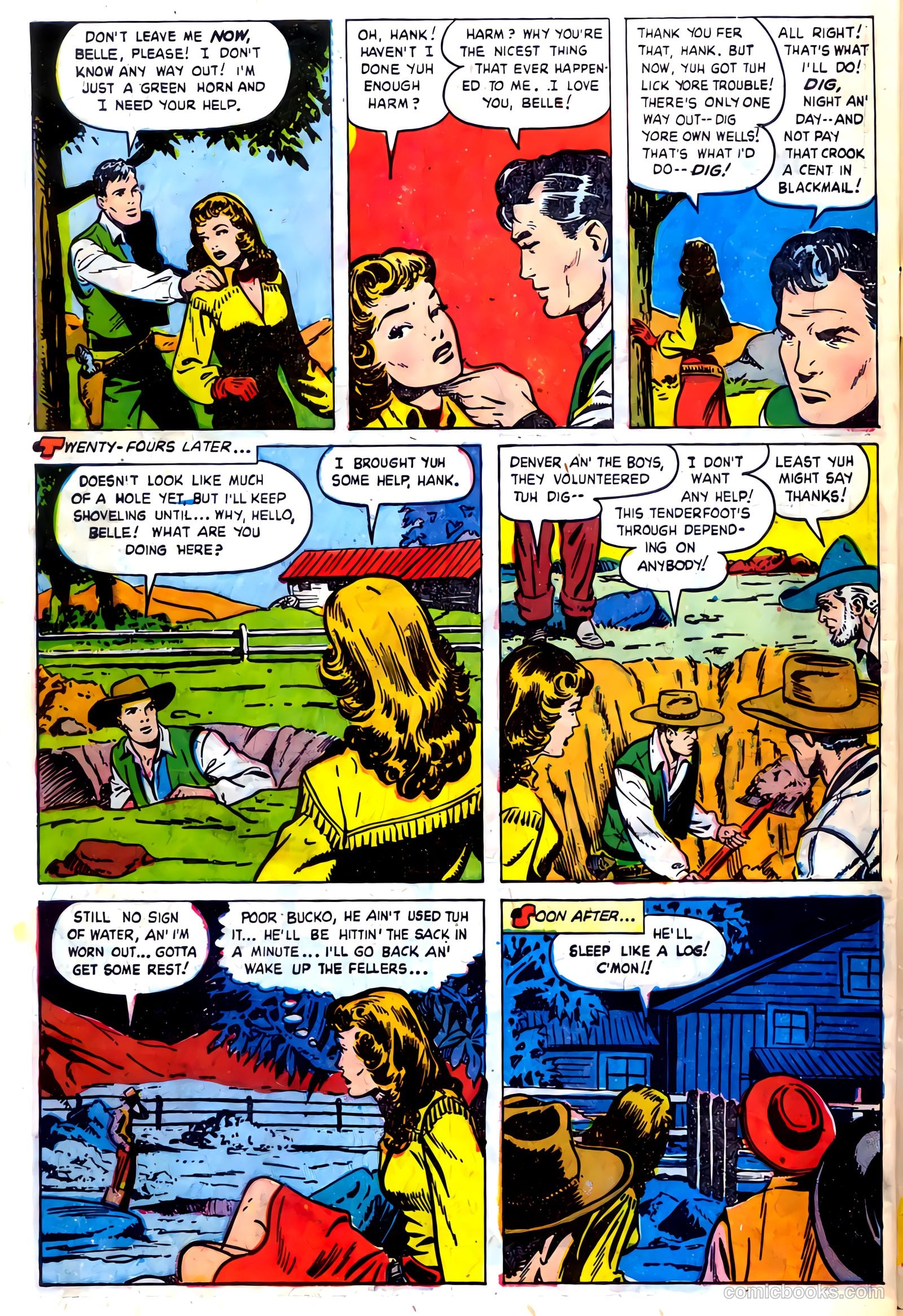 The Hawk #10 (1955) — page 30 of 37