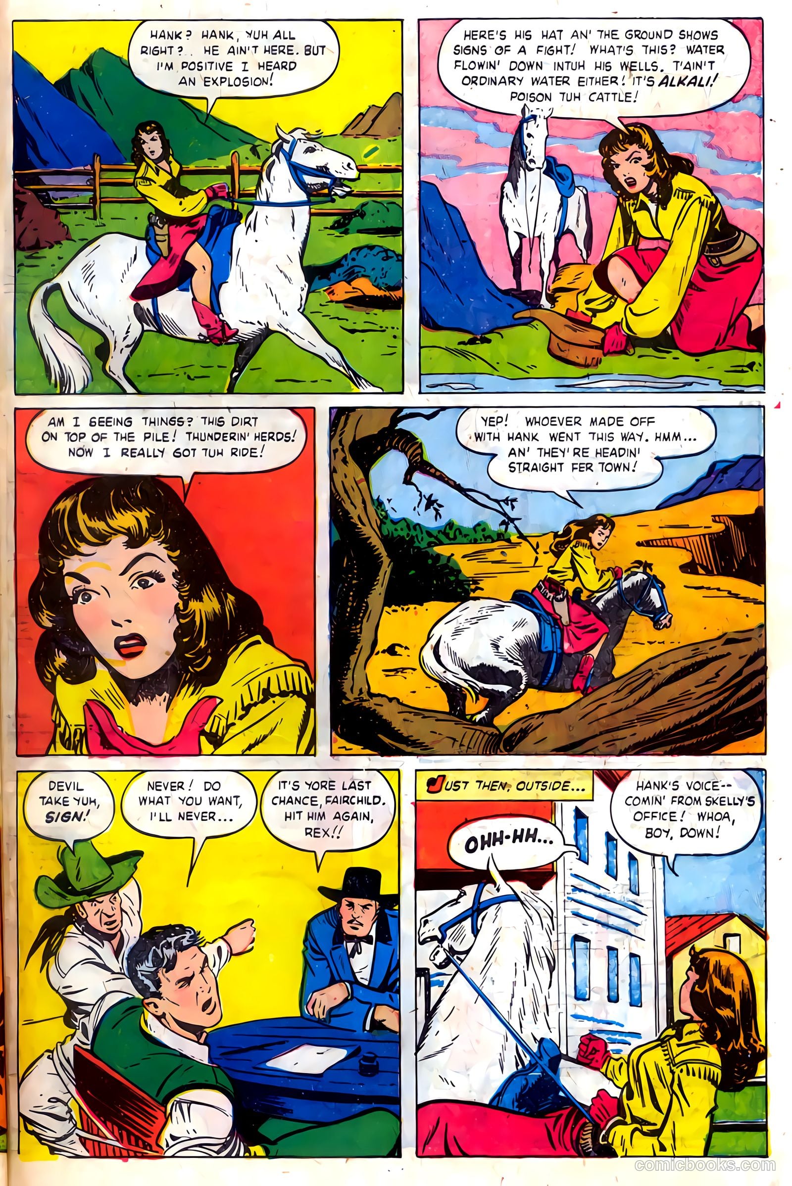 The Hawk #10 (1955) — page 33 of 37