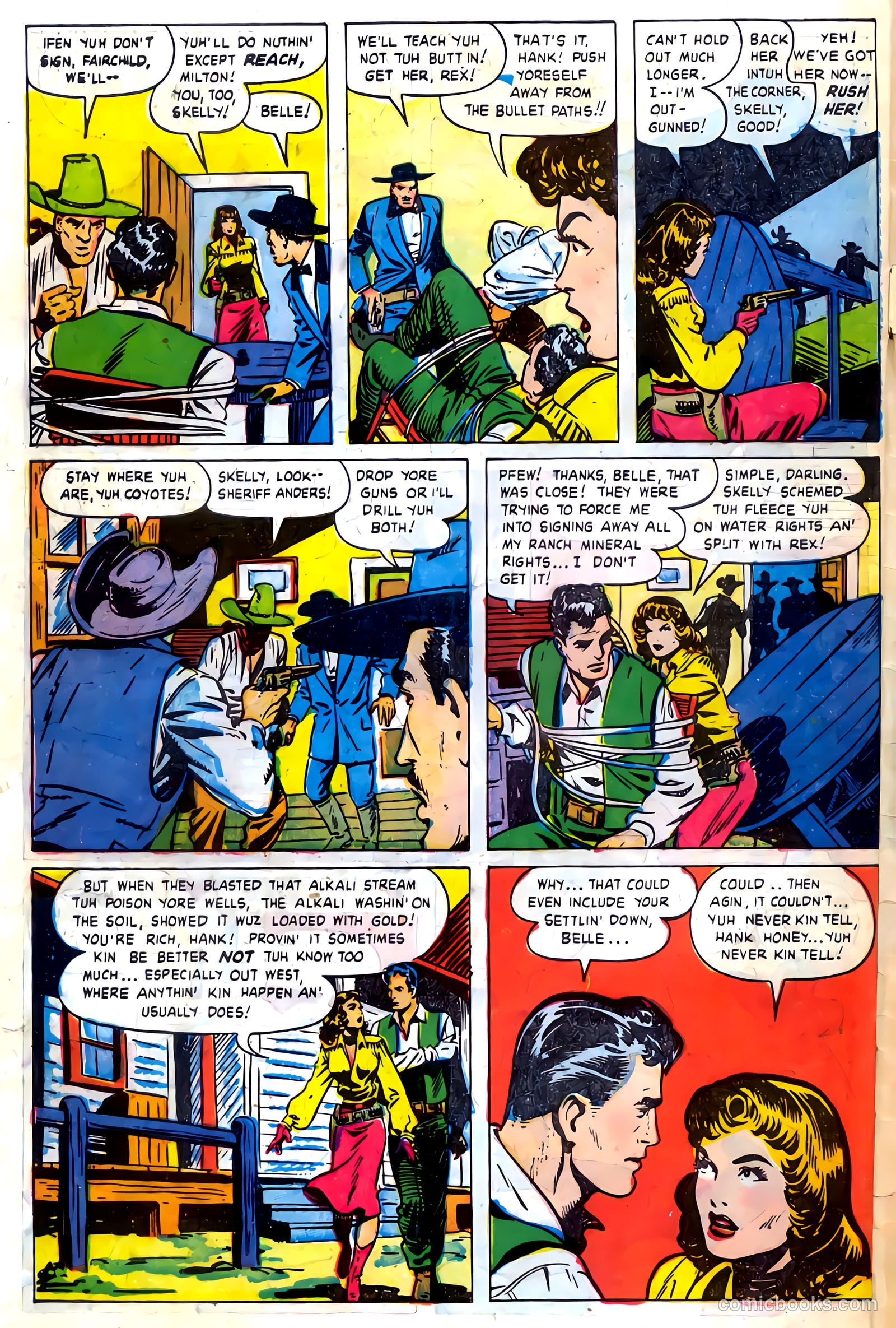 The Hawk #10 (1955) — page 34 of 37