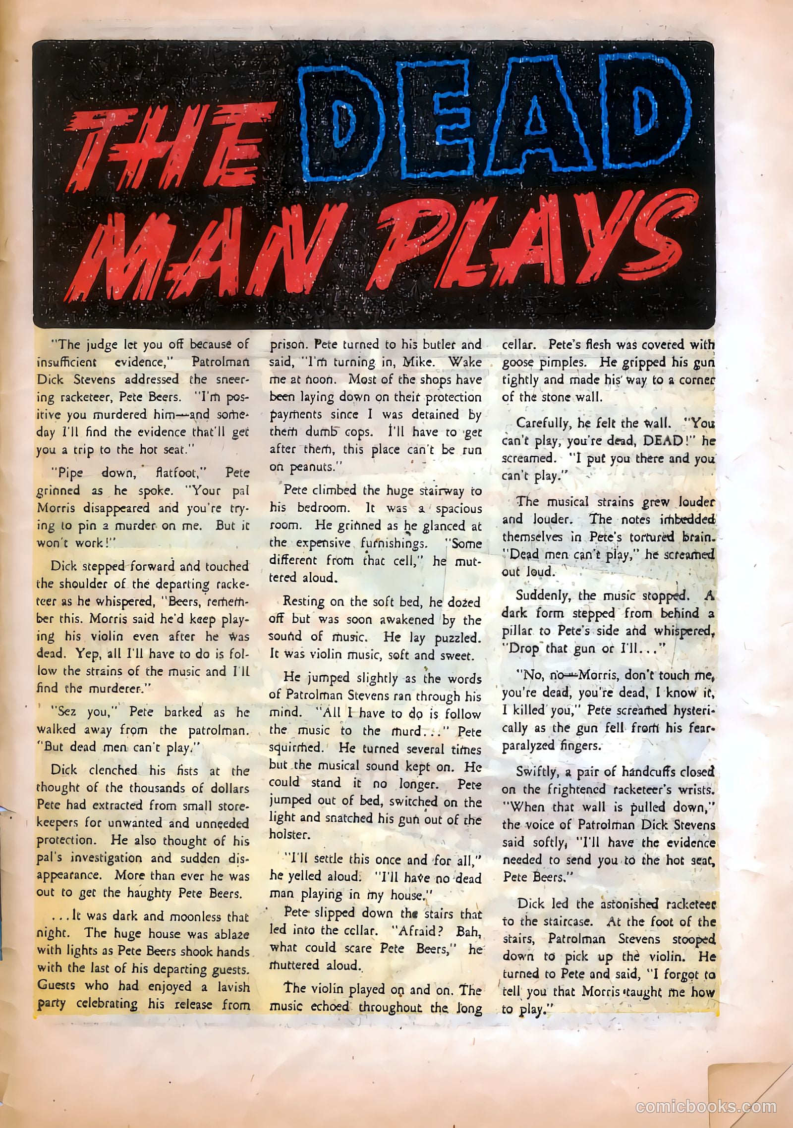 The Hawk #11 (1955) — page 23 of 33
