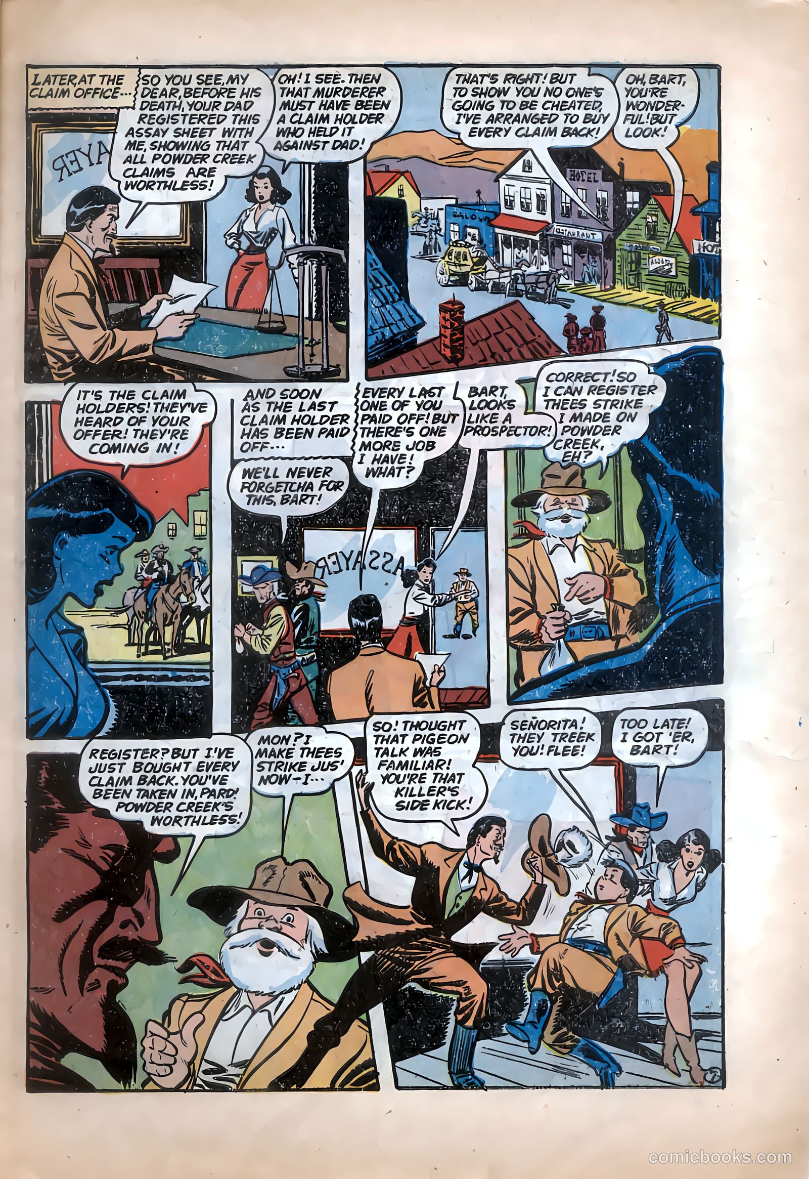The Hawk #11 (1955) — page 30 of 33