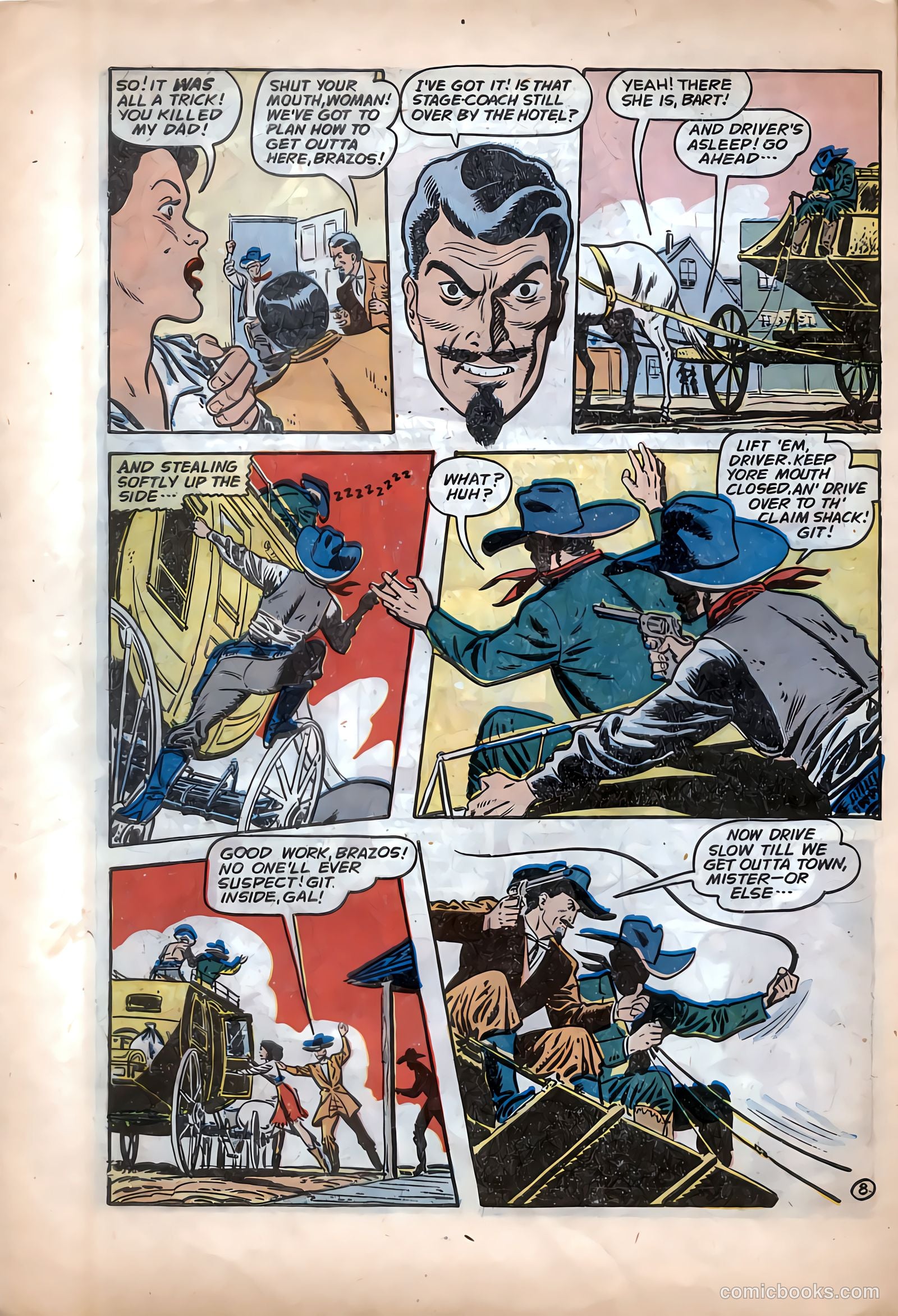 The Hawk #11 (1955) — page 31 of 33