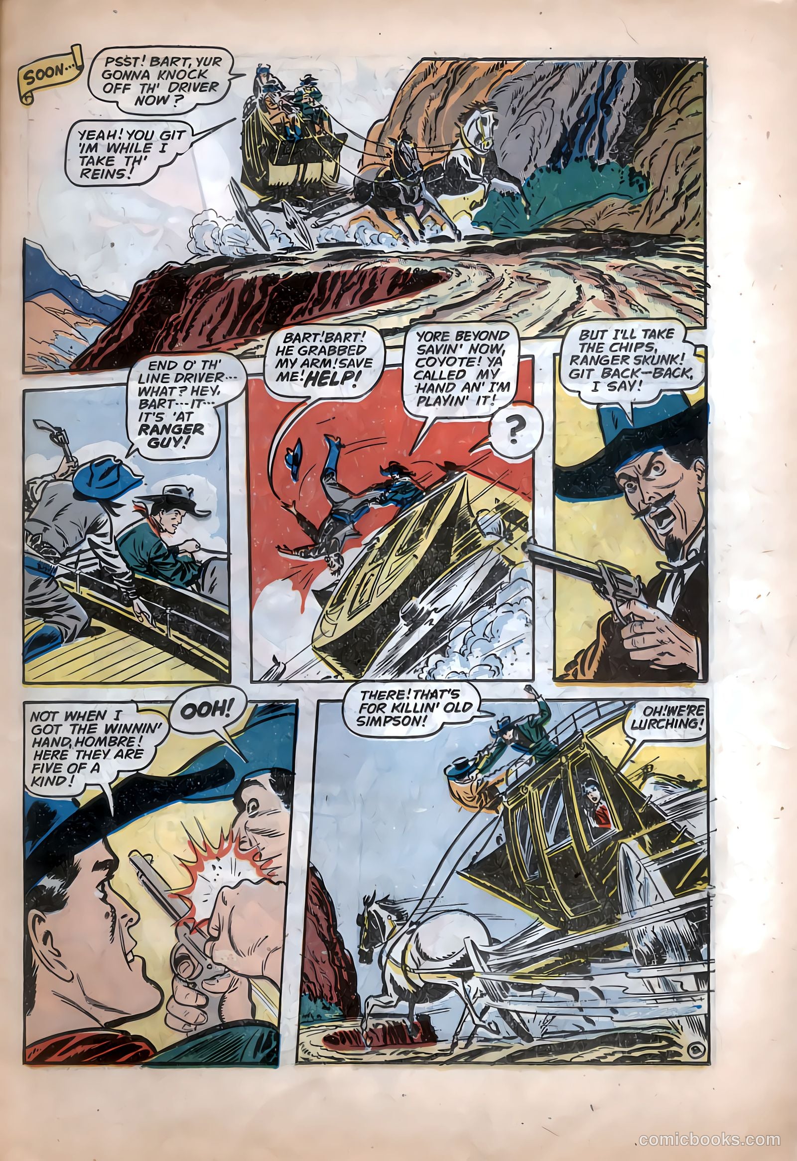 The Hawk #11 (1955) — page 32 of 33