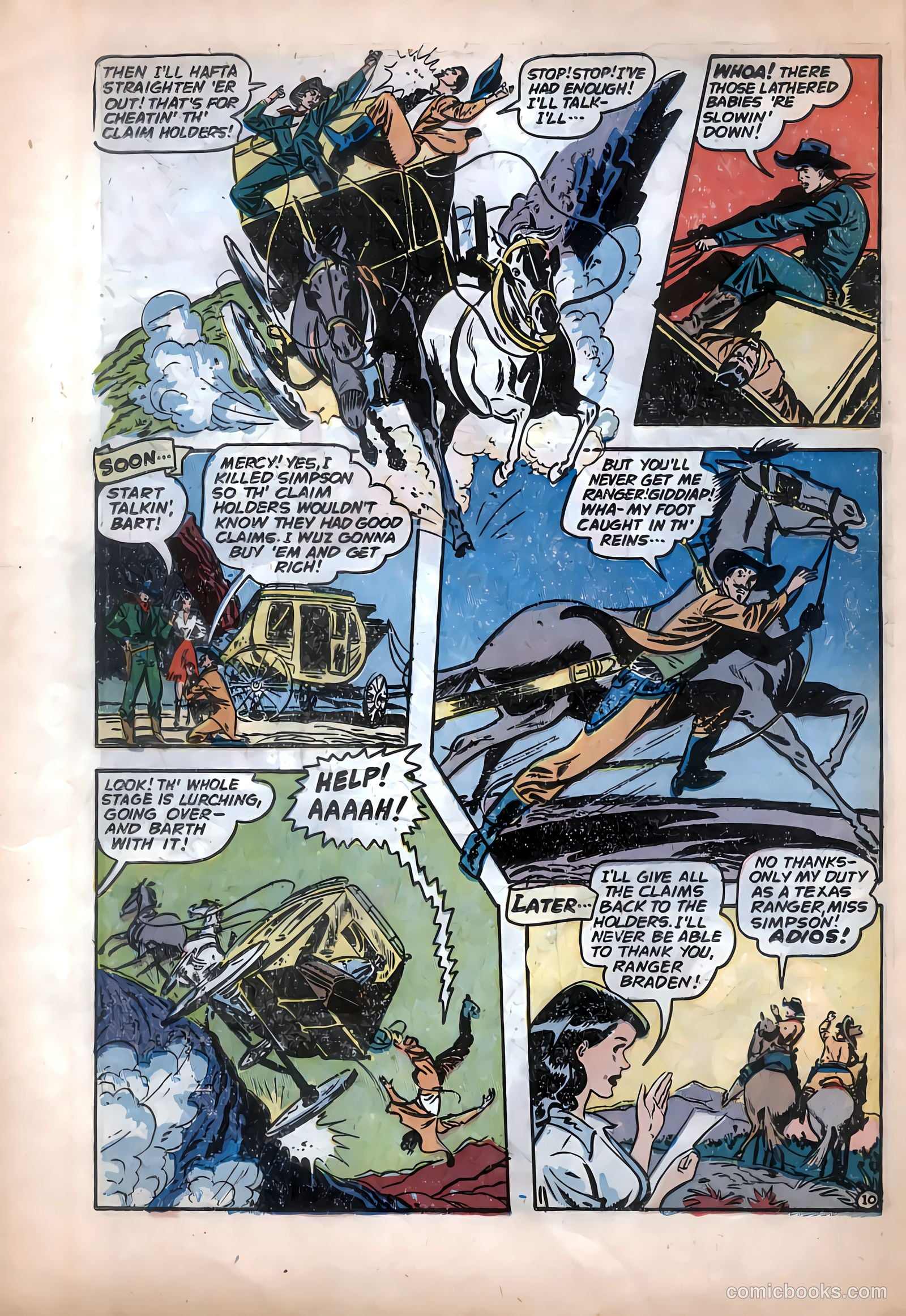 The Hawk #11 (1955) — page 33 of 33