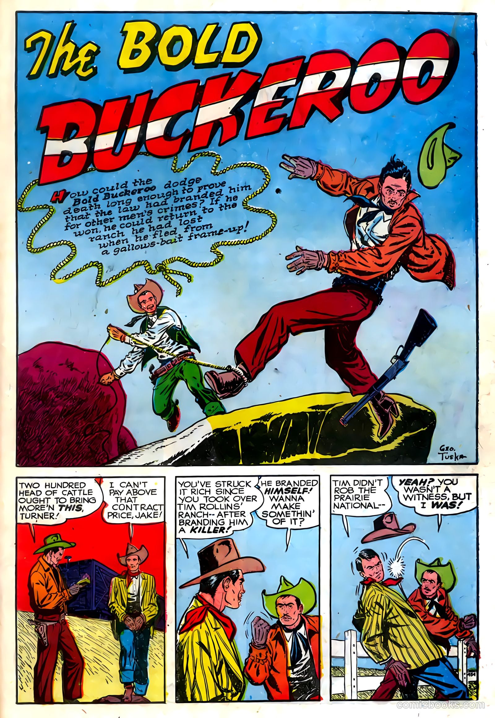 The Hawk #12 (1955) — page 3 of 37